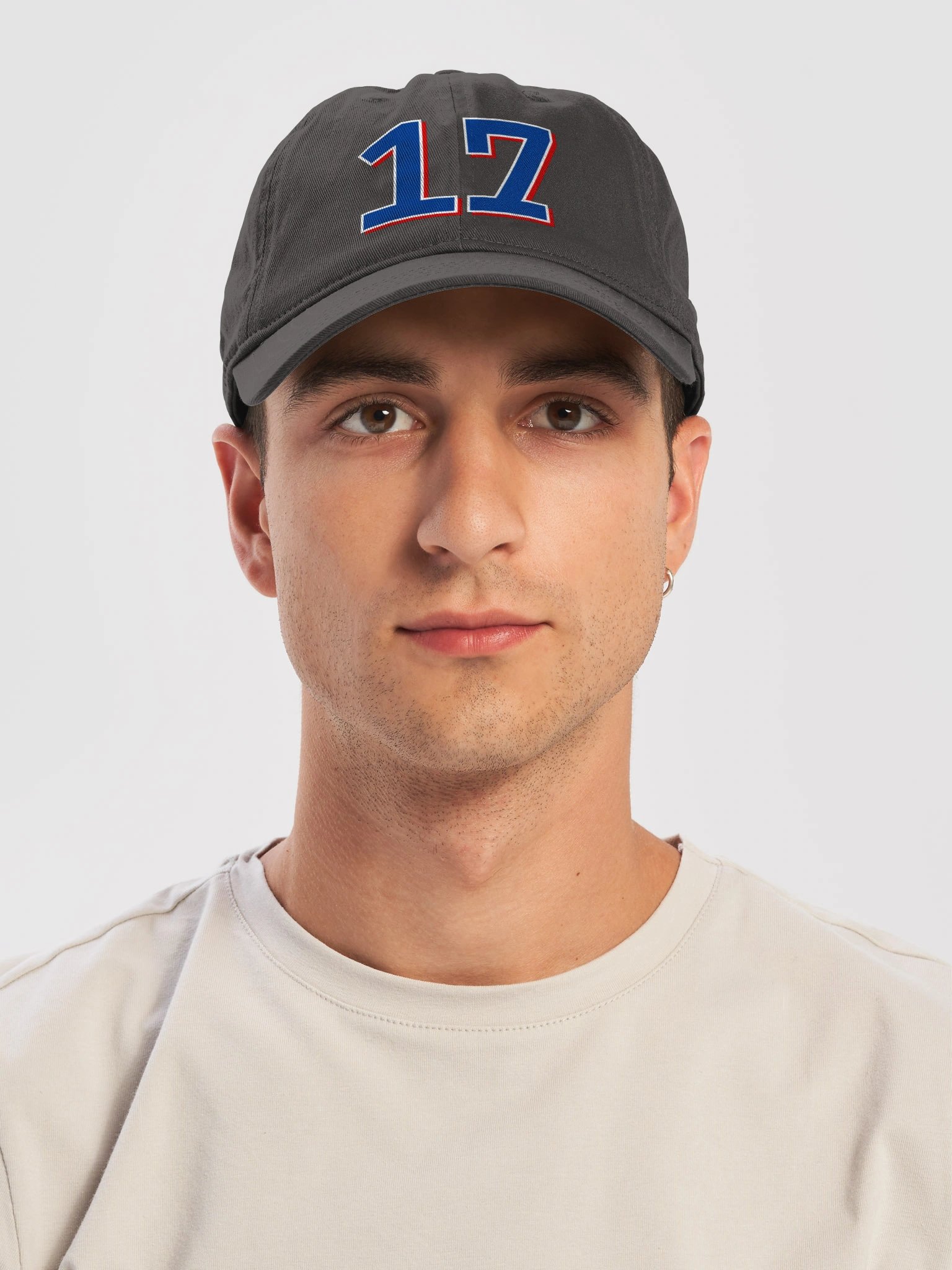 17 GRAY Retro Dad Hat product image (5)