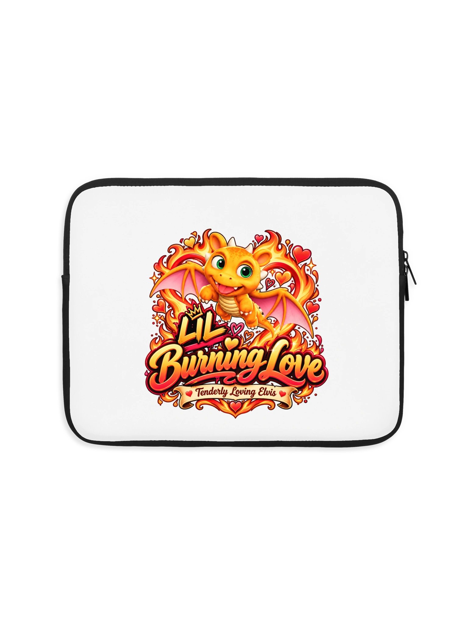 Lil Burning Love Dragon Laptop Sleeve product image (1)