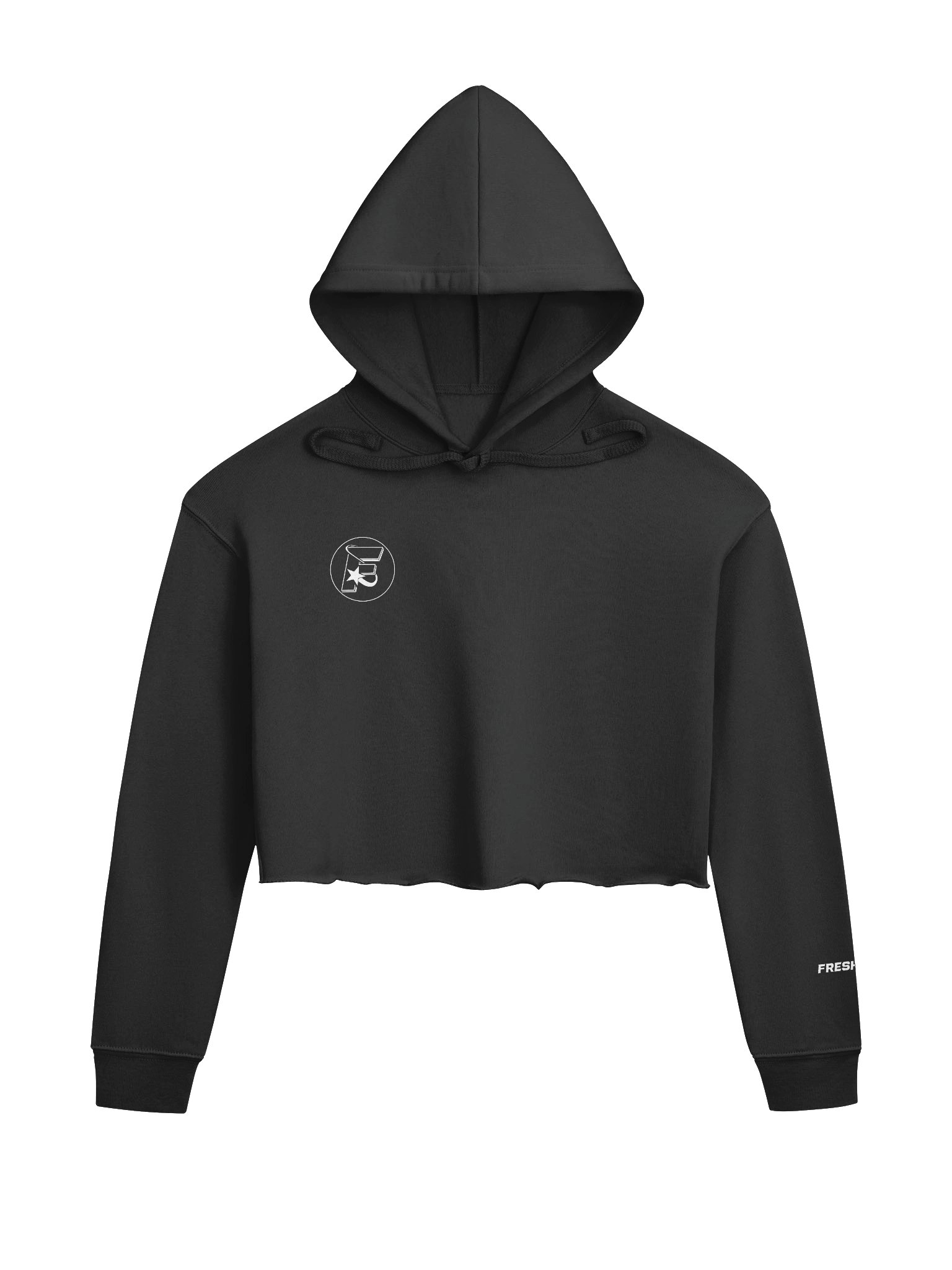 VAULT NO. 06 — Midnight Crop Hoodie product image (2)