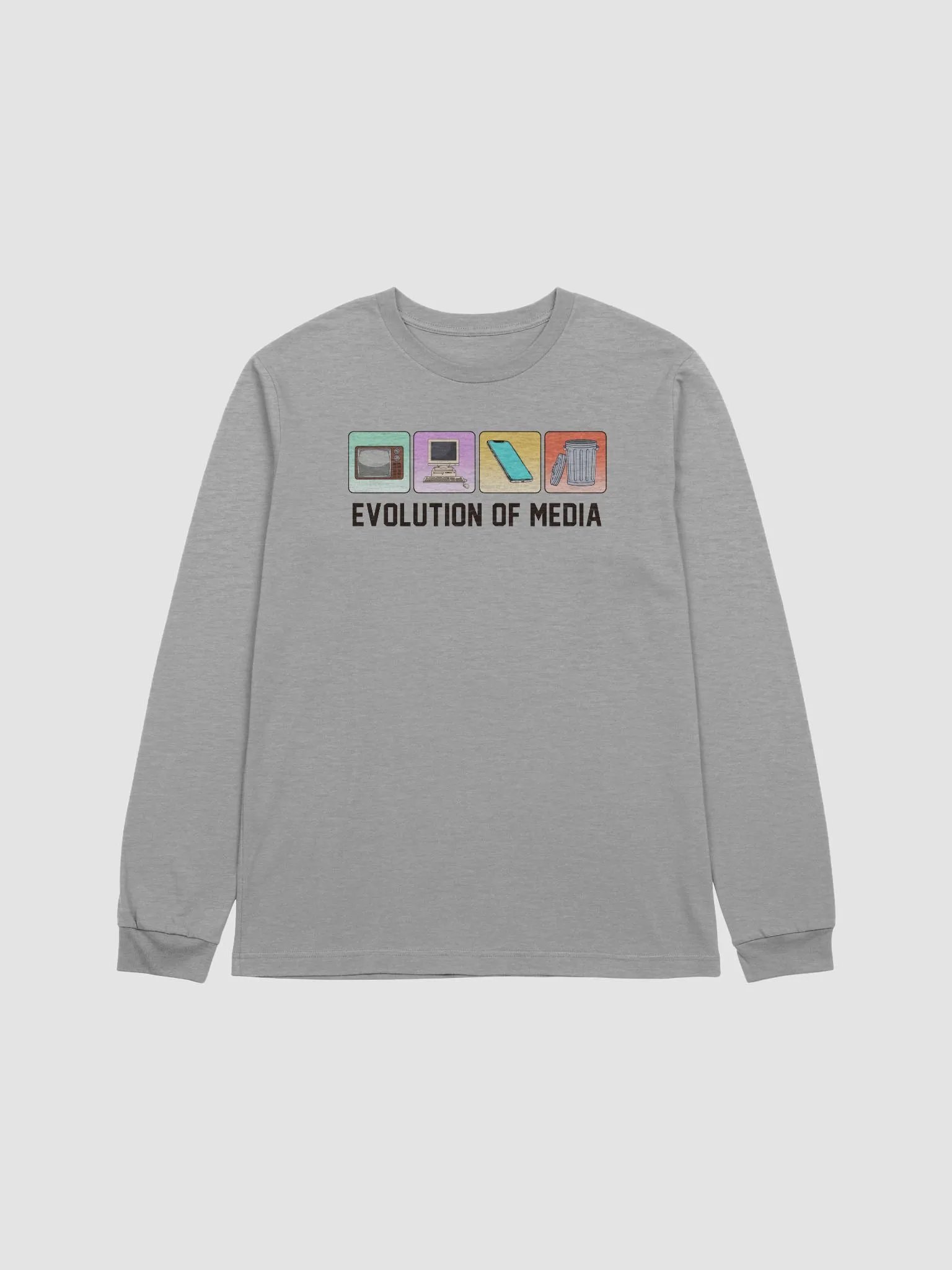 Evolution of Media - Long Sleeve Tee product image (1)