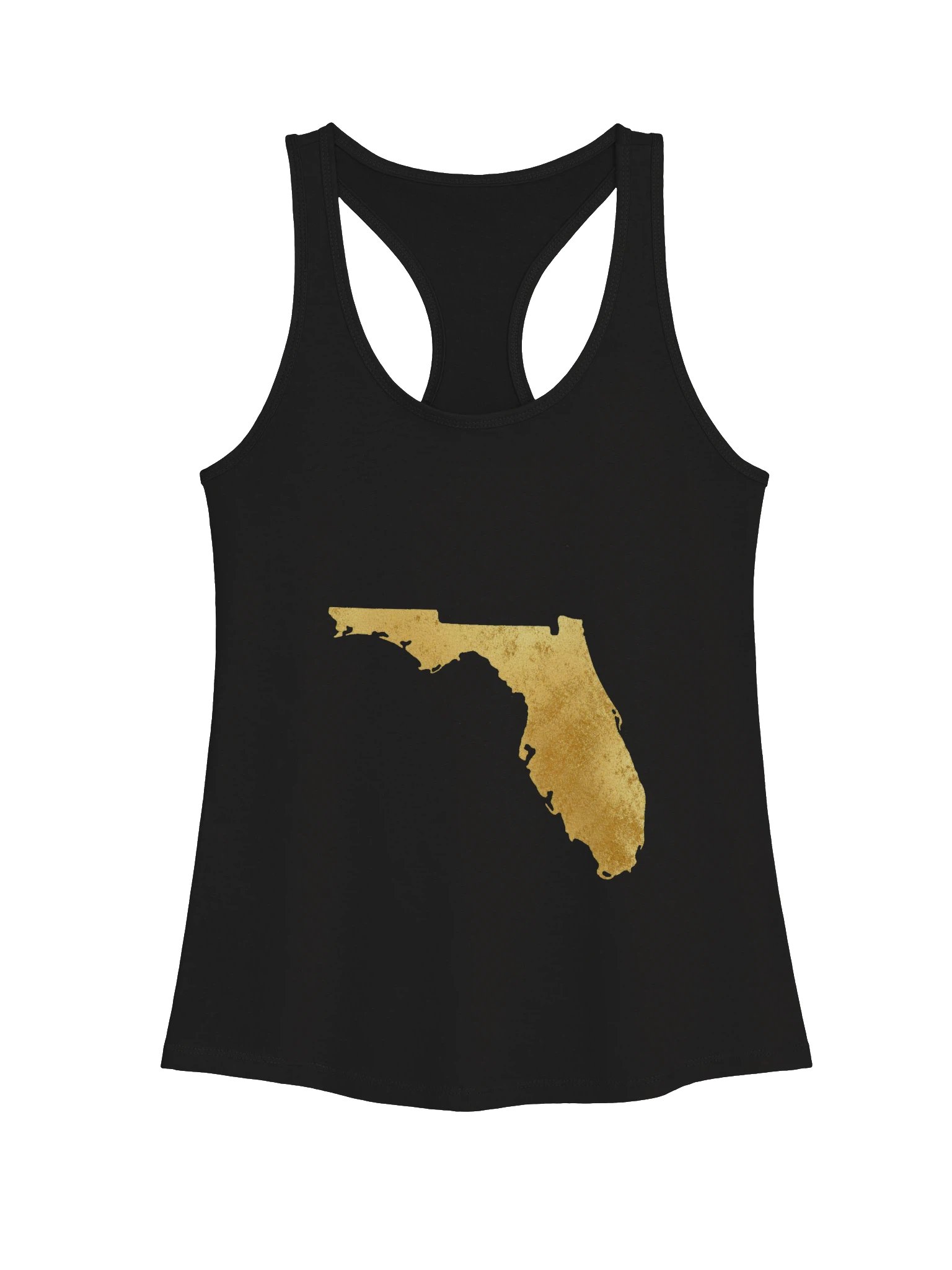 BOOTLEG Women's Gold Florida Tank product image (1)