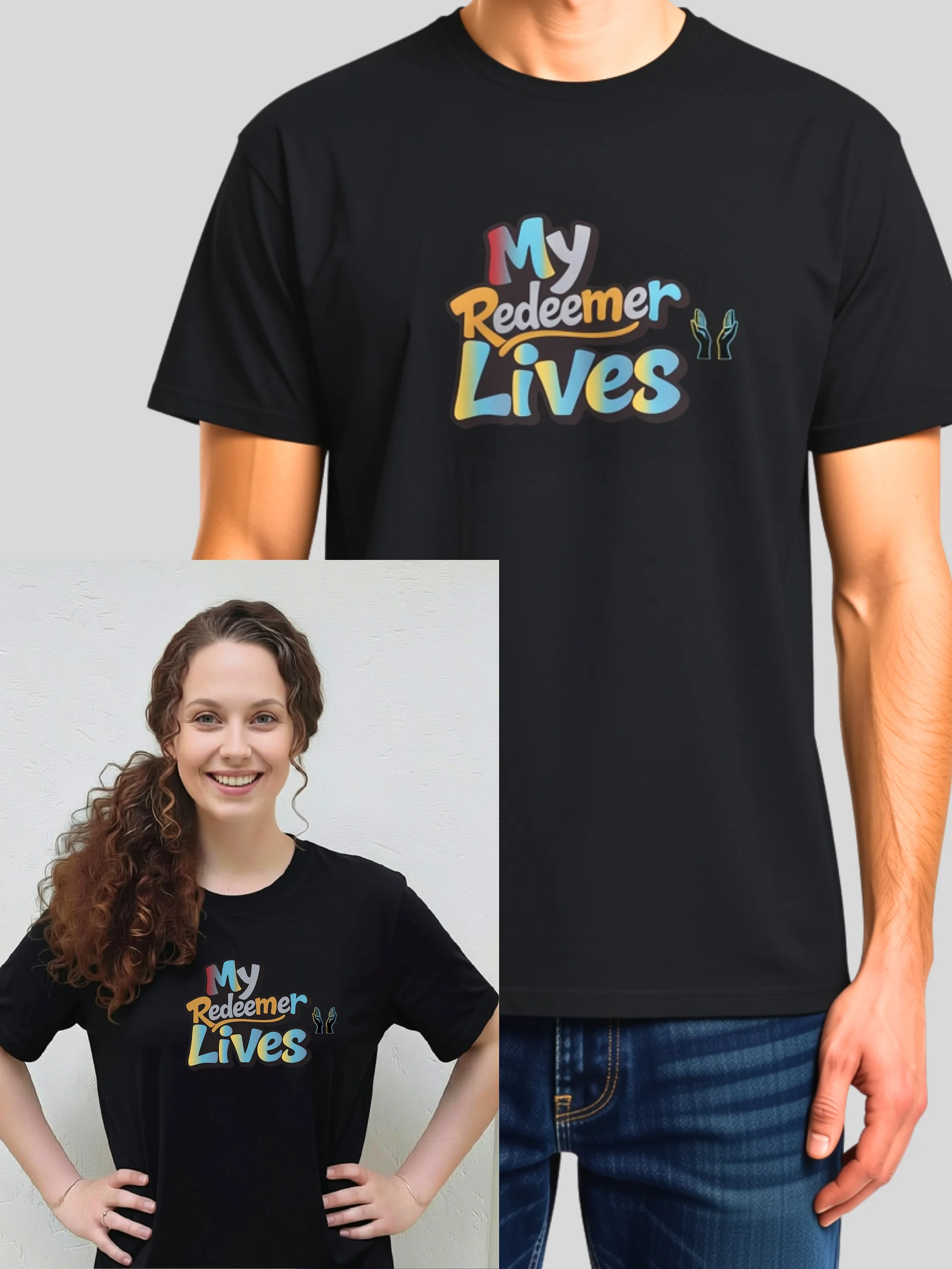 My Redeemer Lives Unisex T-shirt product image (1)