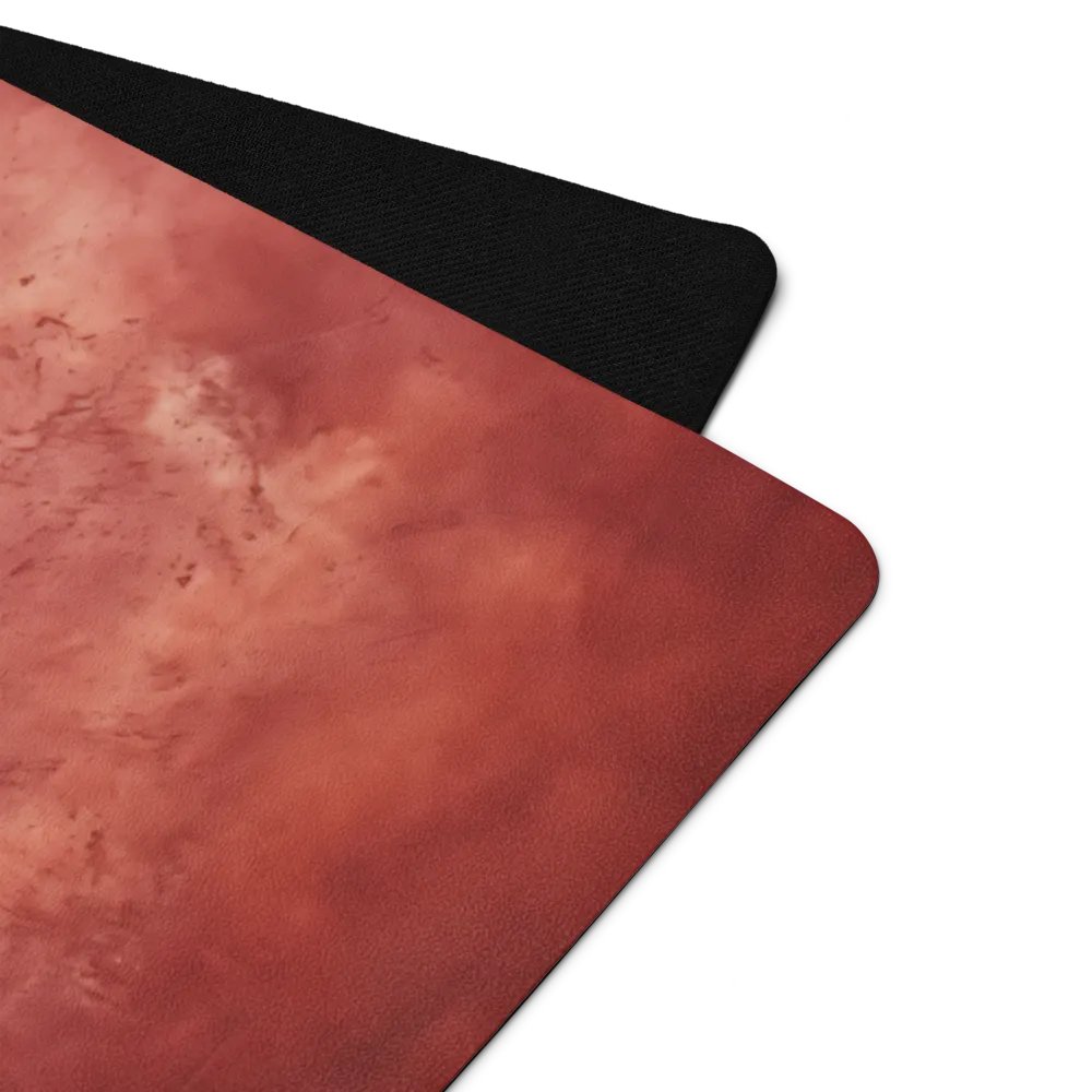 Abstract Grunge intense red Yoga Mat product image (6)