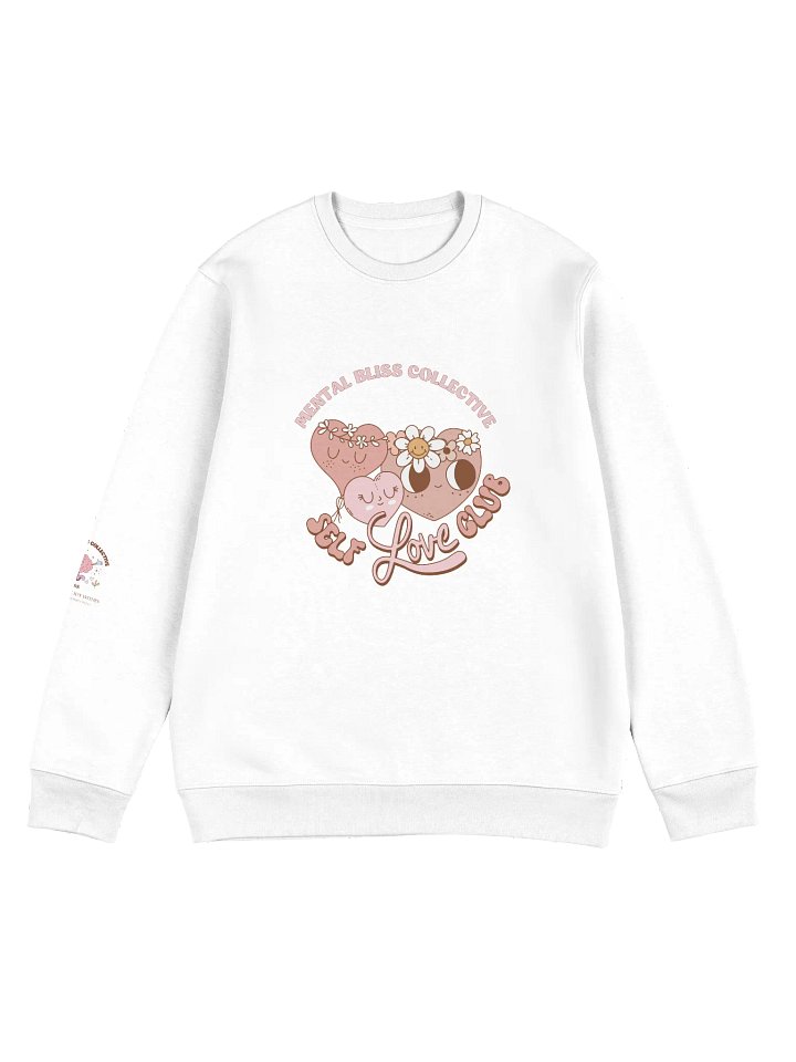 "Self Love Club" Unisex Eco Sweatshirt – Join the Movement of Self-Care product image (1)