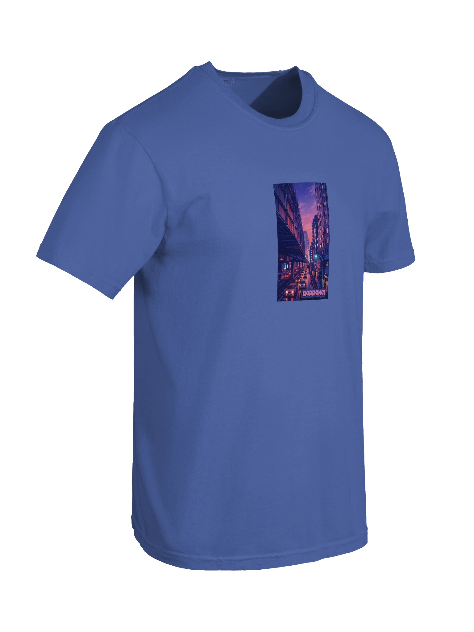Roppongi Neon Night T-shirt product image (8)