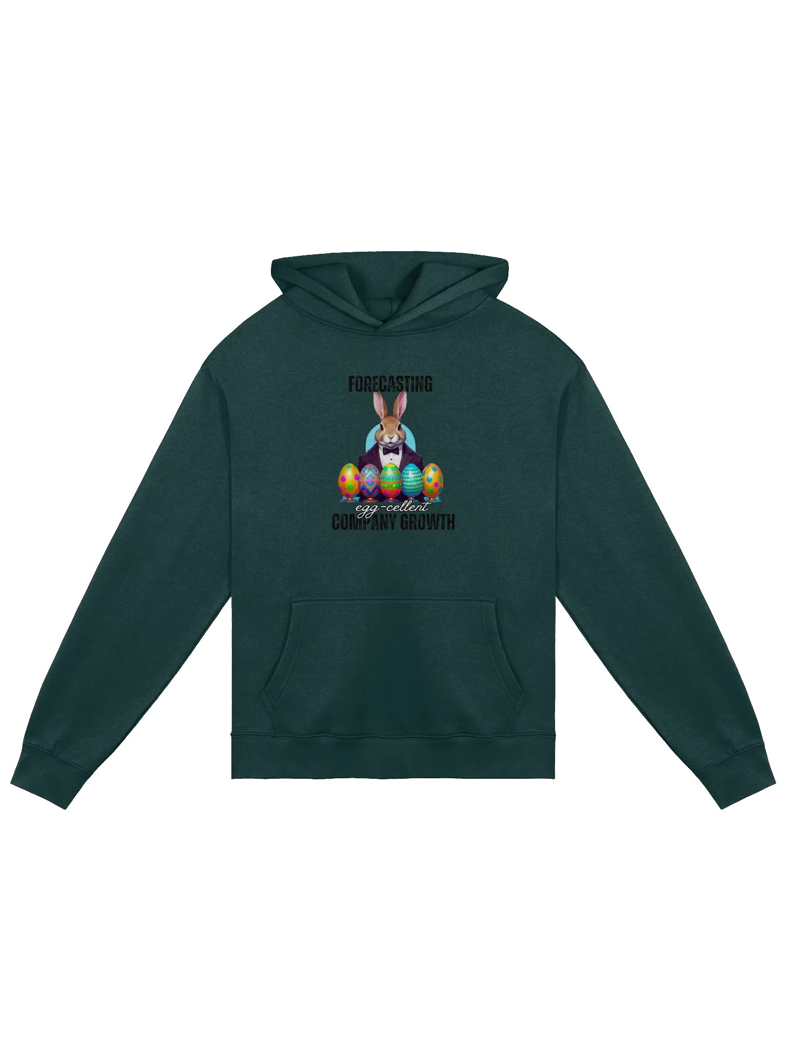 Forecasting Eggcellent Company Growth - Humorous Easter Hoodie product image (2)