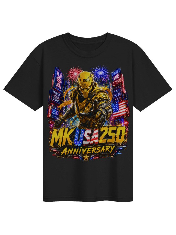 USA 250th Anniversary Armored Patriot Shirt – 1776–2026 America Tee product image (7)