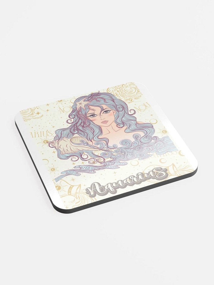 Aquarius Cork Coaster product image (2)