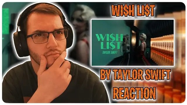 Pop Fan Reacts To Wi$h Li$t By Taylor Swift Reaction https://youtu.be/6EYCVLi-2D4 #wishlist #taylorswift  #swiftie #fyp 