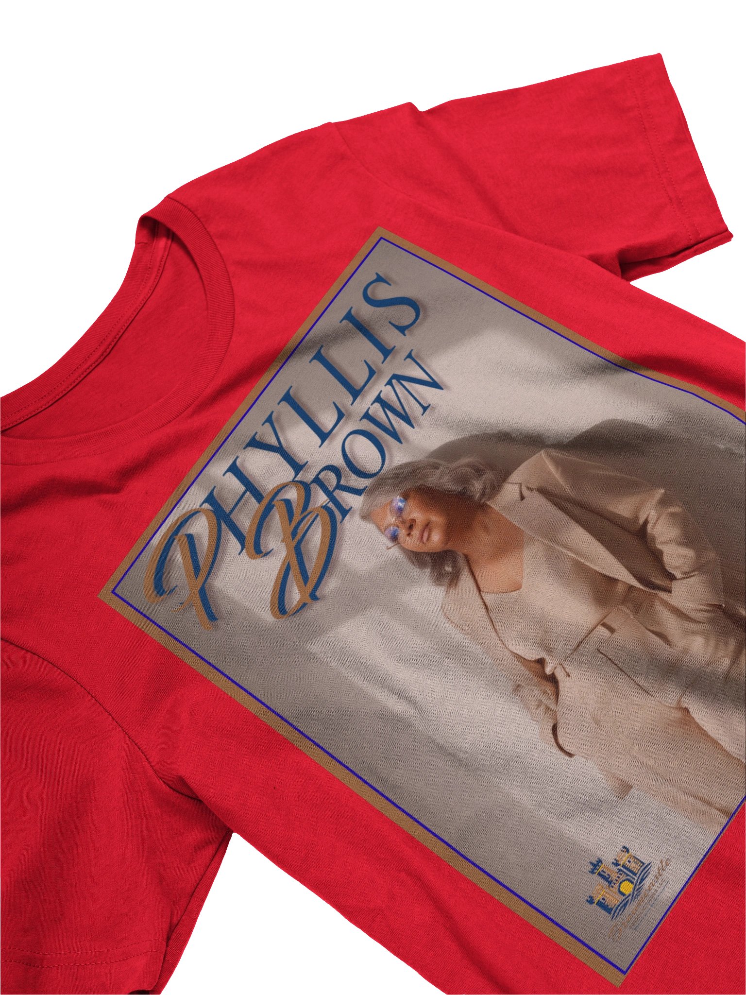 Phyllis Brown Portrait T-Shirt product image (16)