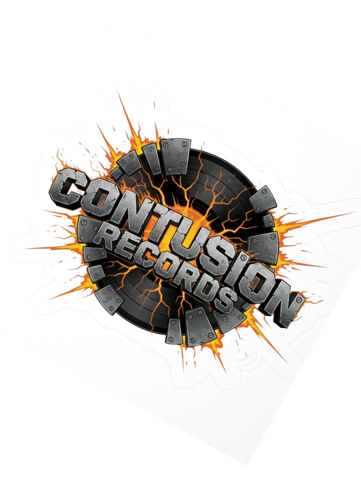Cracked Vinyl Logo Explosion Stickers product image (4)