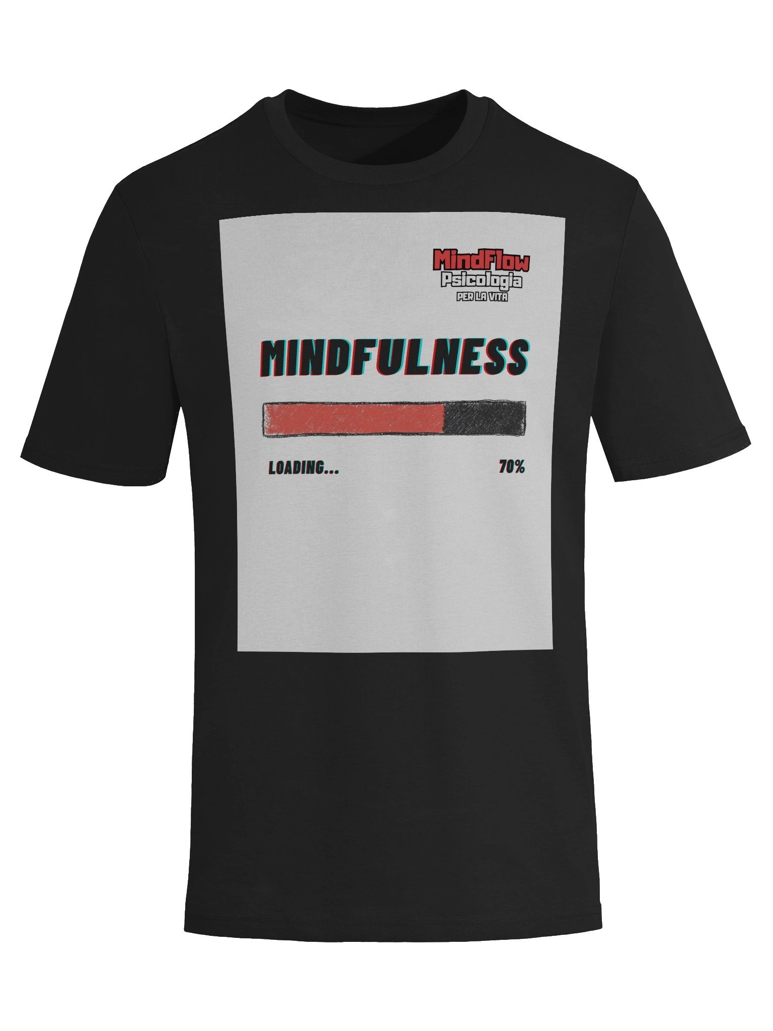 Maglietta MindFlow – “Mindfulness Loading…” product image (1)