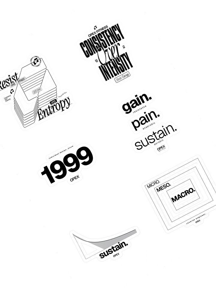 OPEX Sticker Pack. | Edition 01 product image (1)