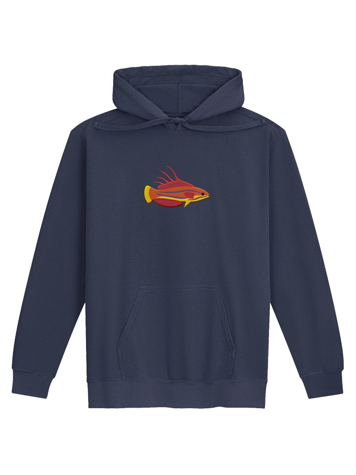 Carpenter's Wrasse Premium Hooded Sweatshirt (Embroidered) for Reef and Marine Aquarium Lovers product image (5)