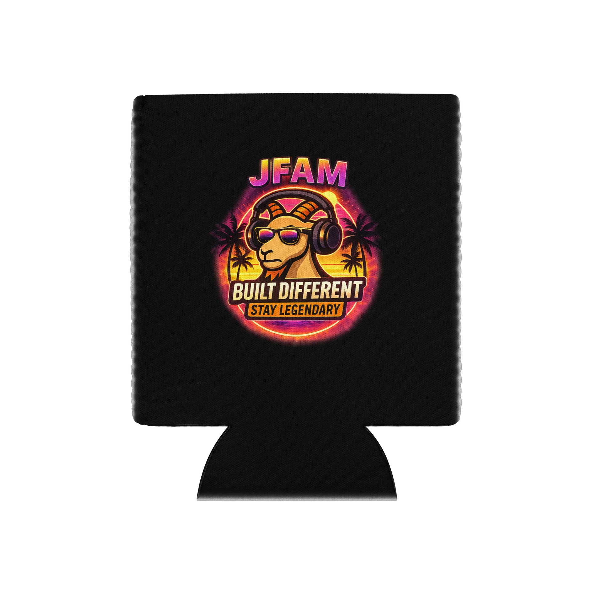 Legendary Beach Goat Coozie Can Cooler product image (1)