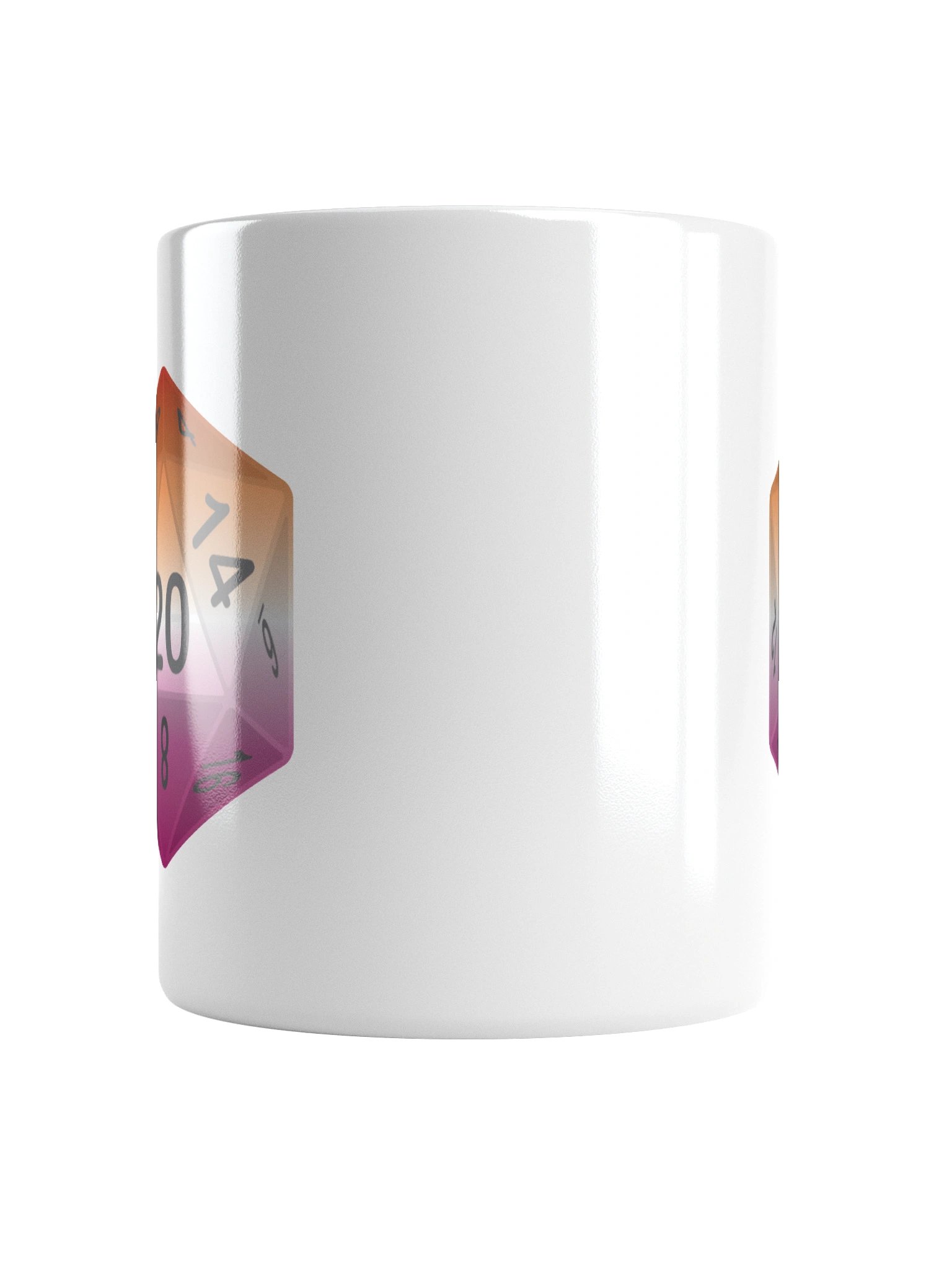 Lesbian Pride D20 Mug product image (14)