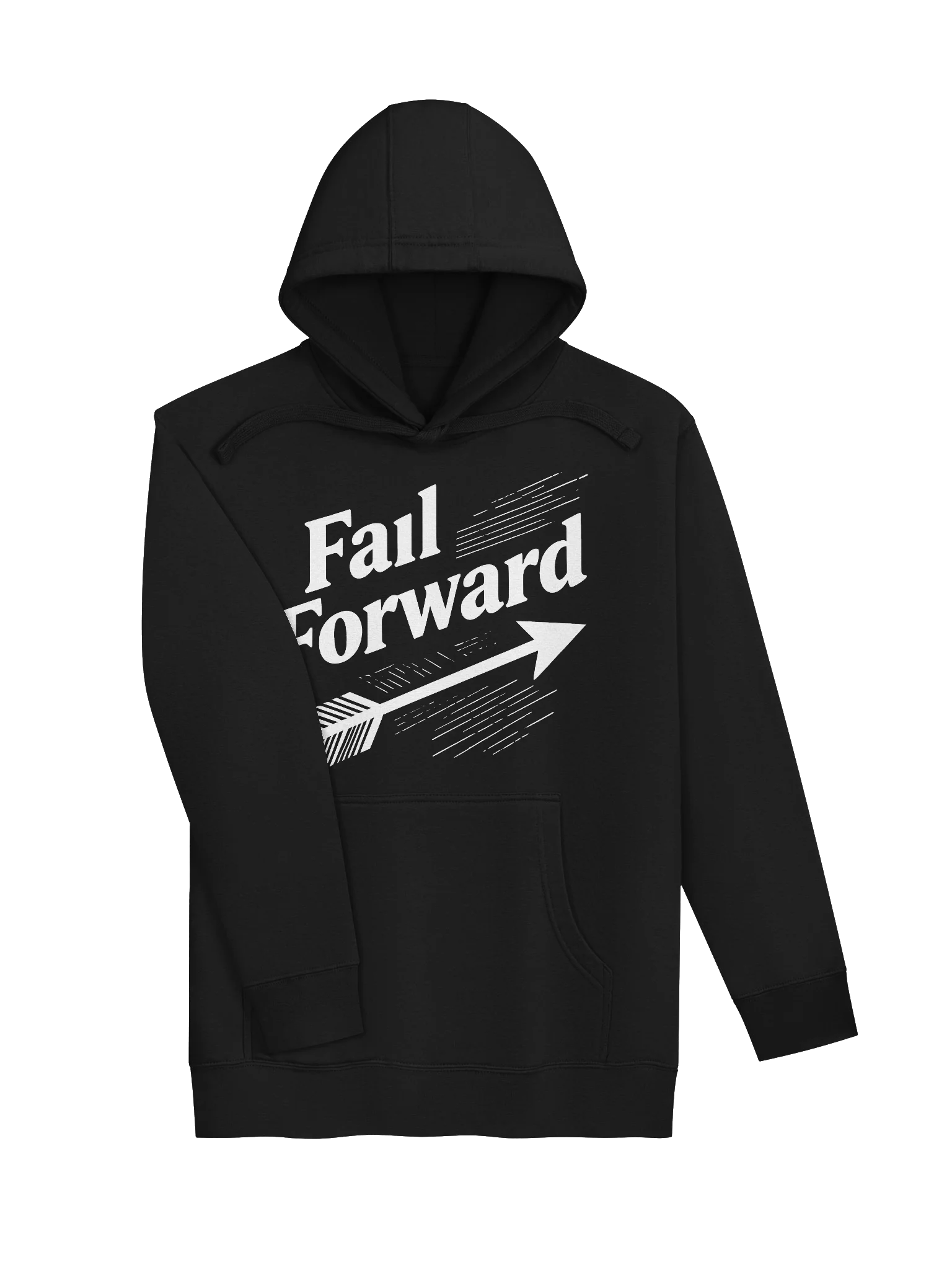 Fail Forward Black Hoodie product image (3)