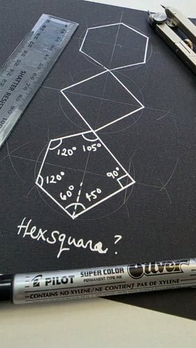 Oh hi Hexasquare! Aint it cool!?

Giggles aside, there is such a rich array of shapes with distinct and clever properites is ...