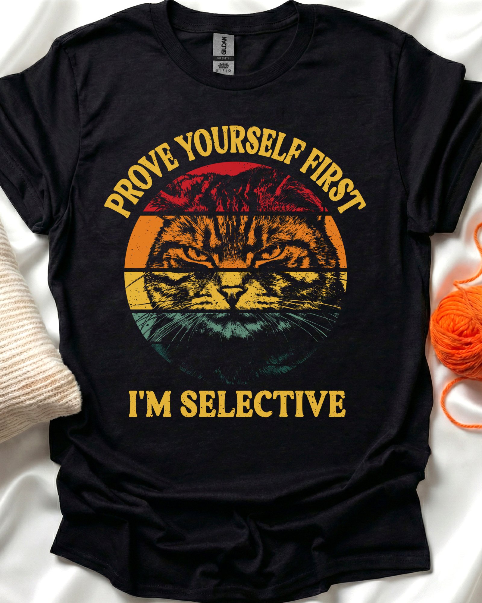 Selective Cat T-Shirt product image (1)