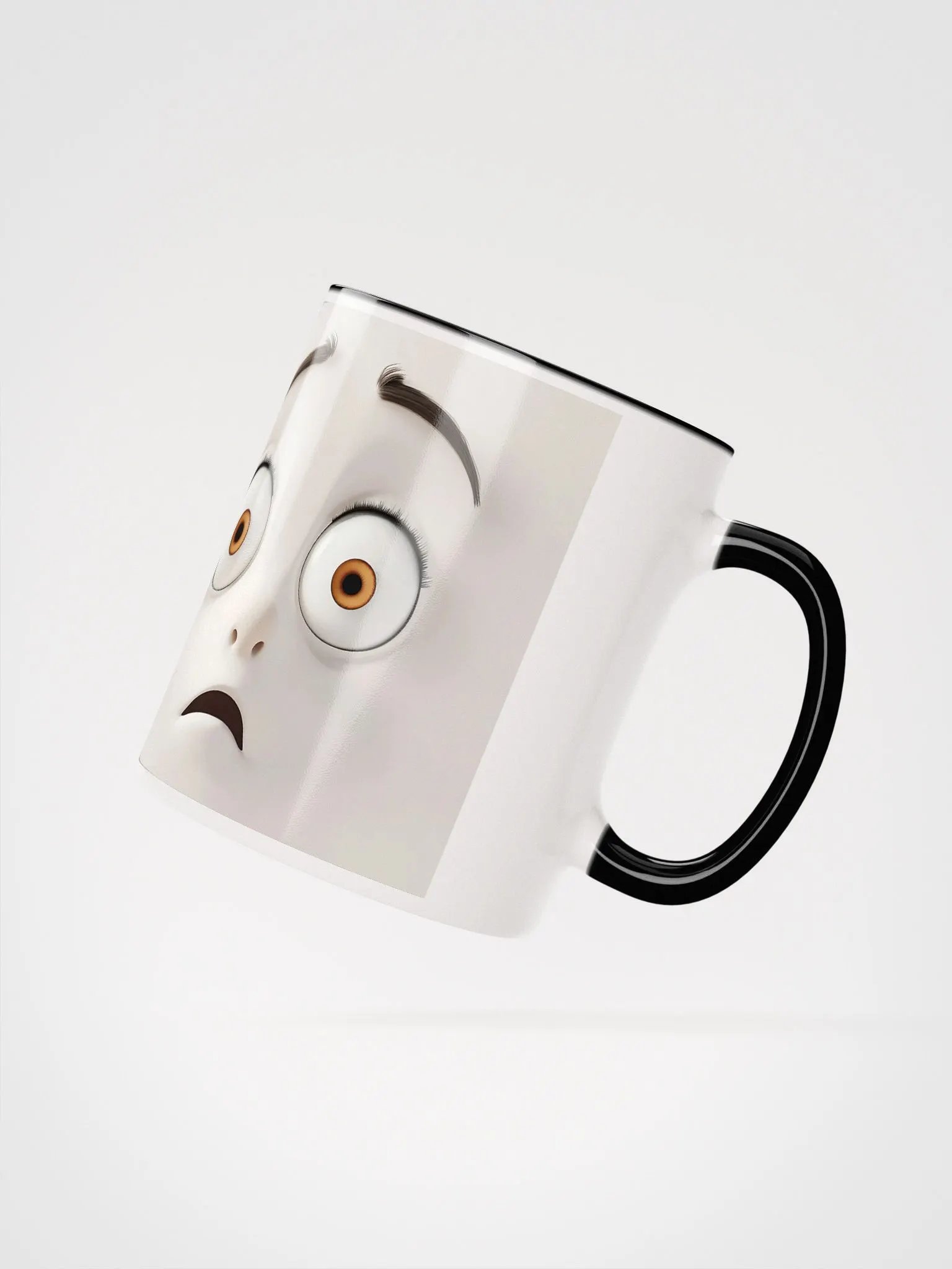 Curious Eyes Cartoon Ceramic Mug product image (4)