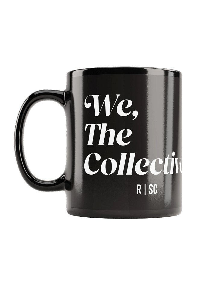We, The Collective Black Mug product image (1)