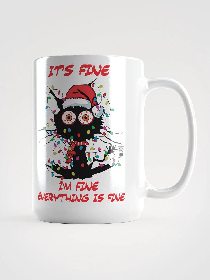Festive 'It's Fine' Mug product image (1)