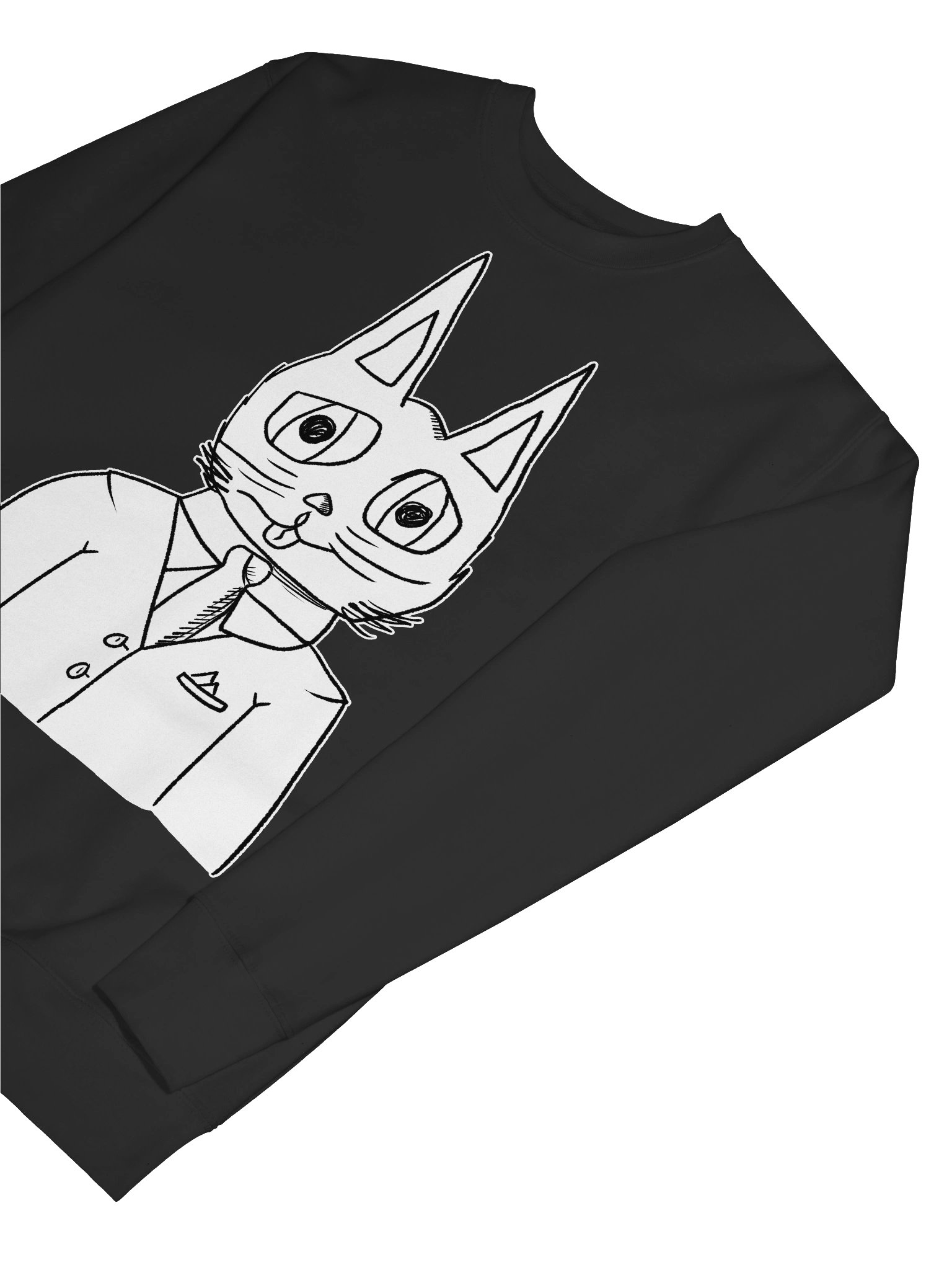 Business Cat Sweatshirt product image (5)