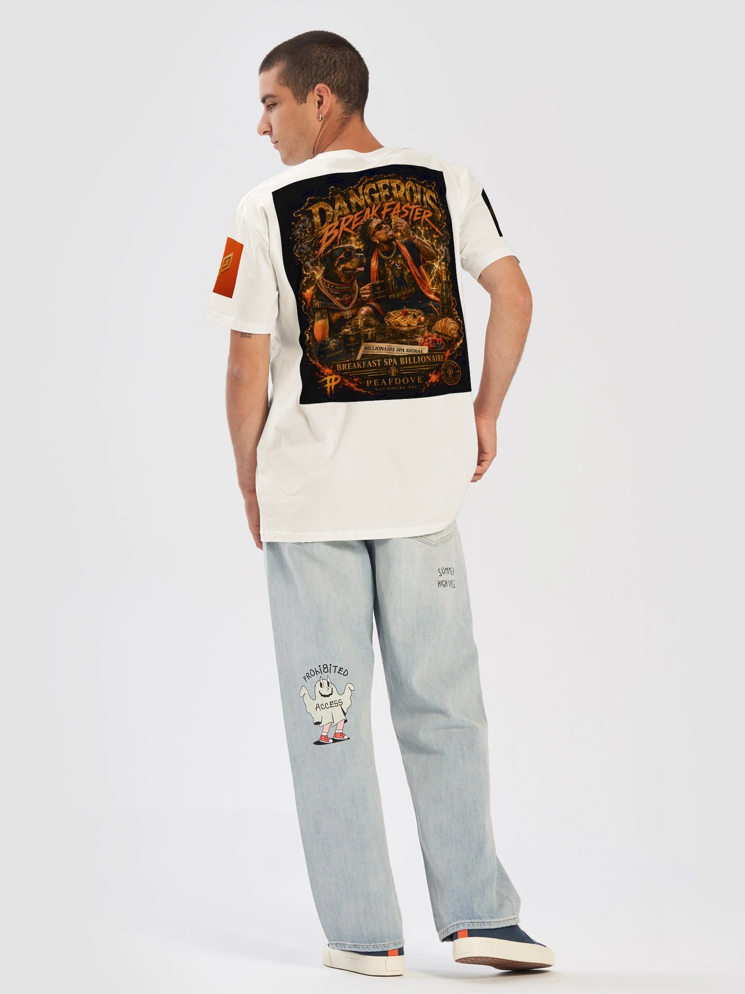 PEAFDOVE® Dangerous Breakfaster Shirt product image (6)
