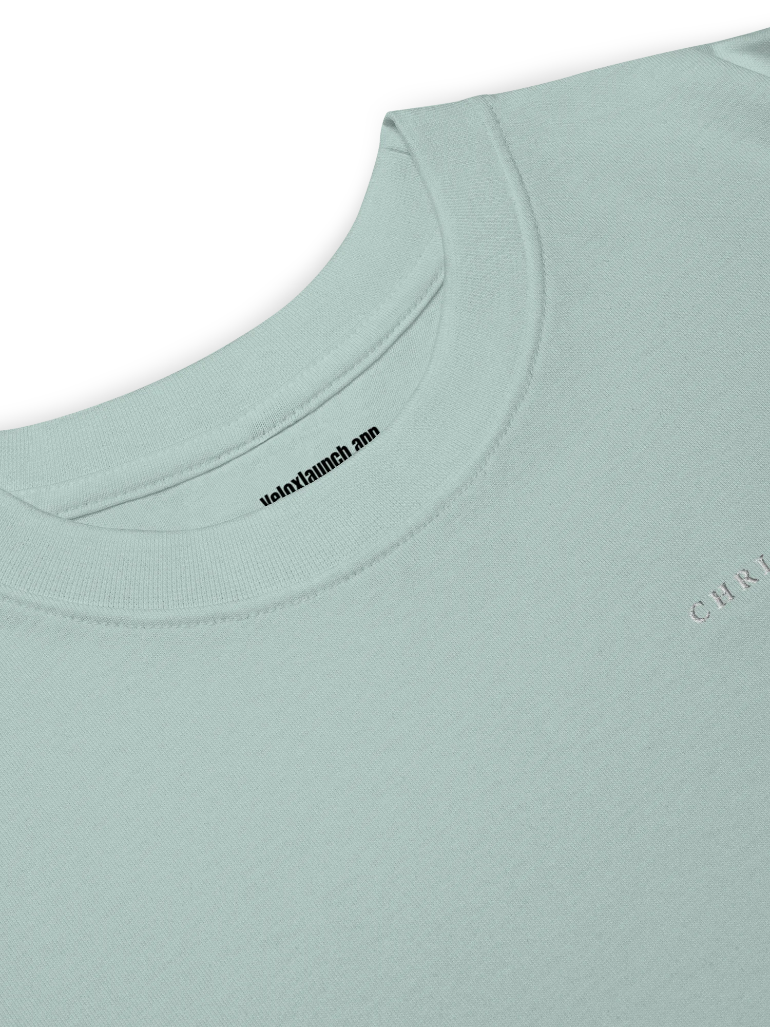 Embroidered Jesus Cotton T-Shirt product image (4)
