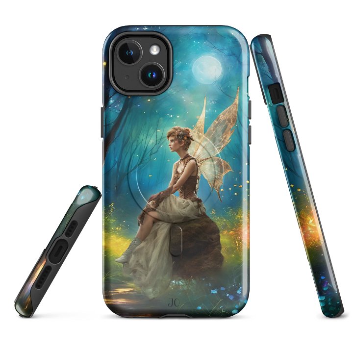 Moonlit Fairy Enchantment iPhone® MagSafe® Tough Case product image (2)