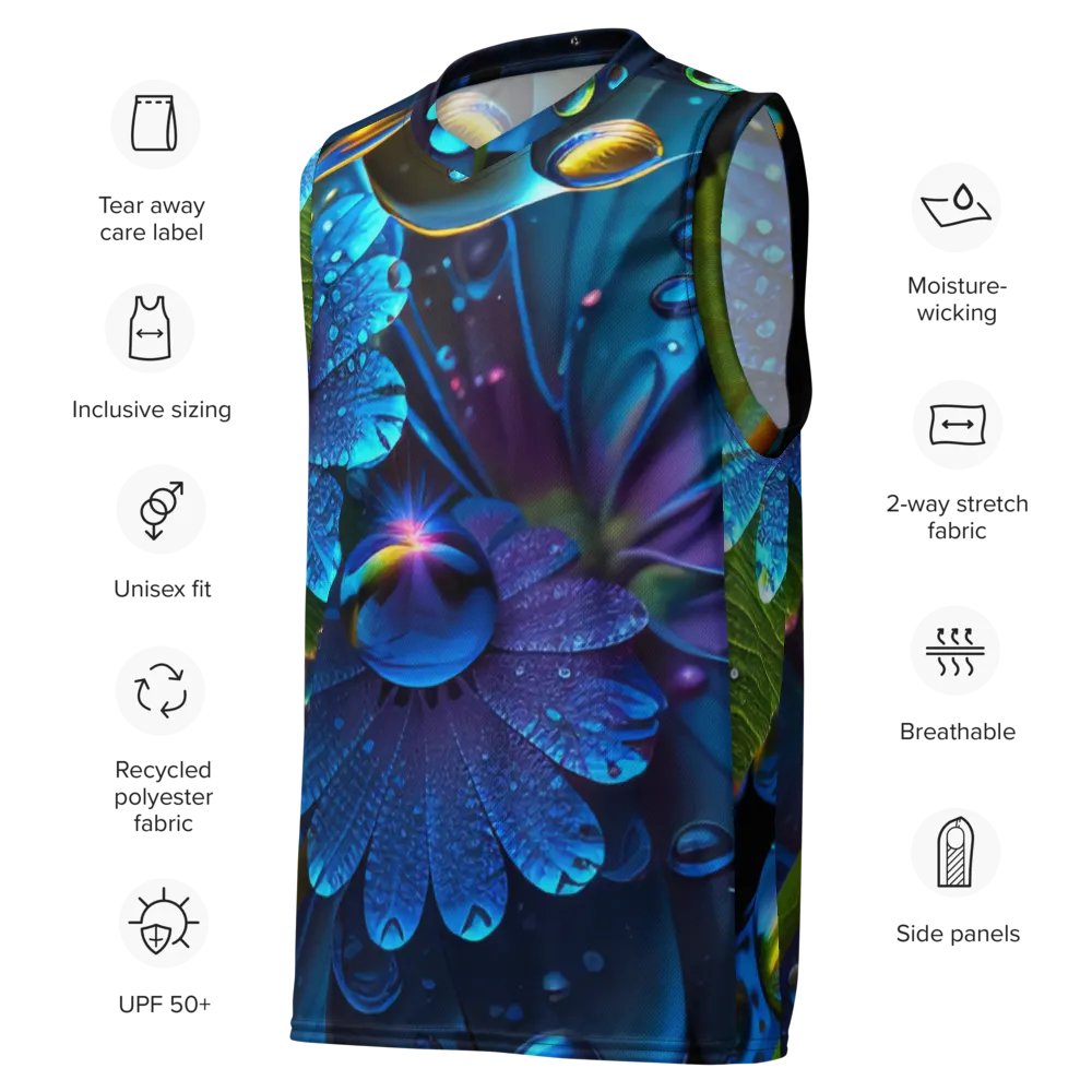 Kawaiikitten Exclusive Premium DewDrop Basketball Sports Sleeveless Jersey product image (8)