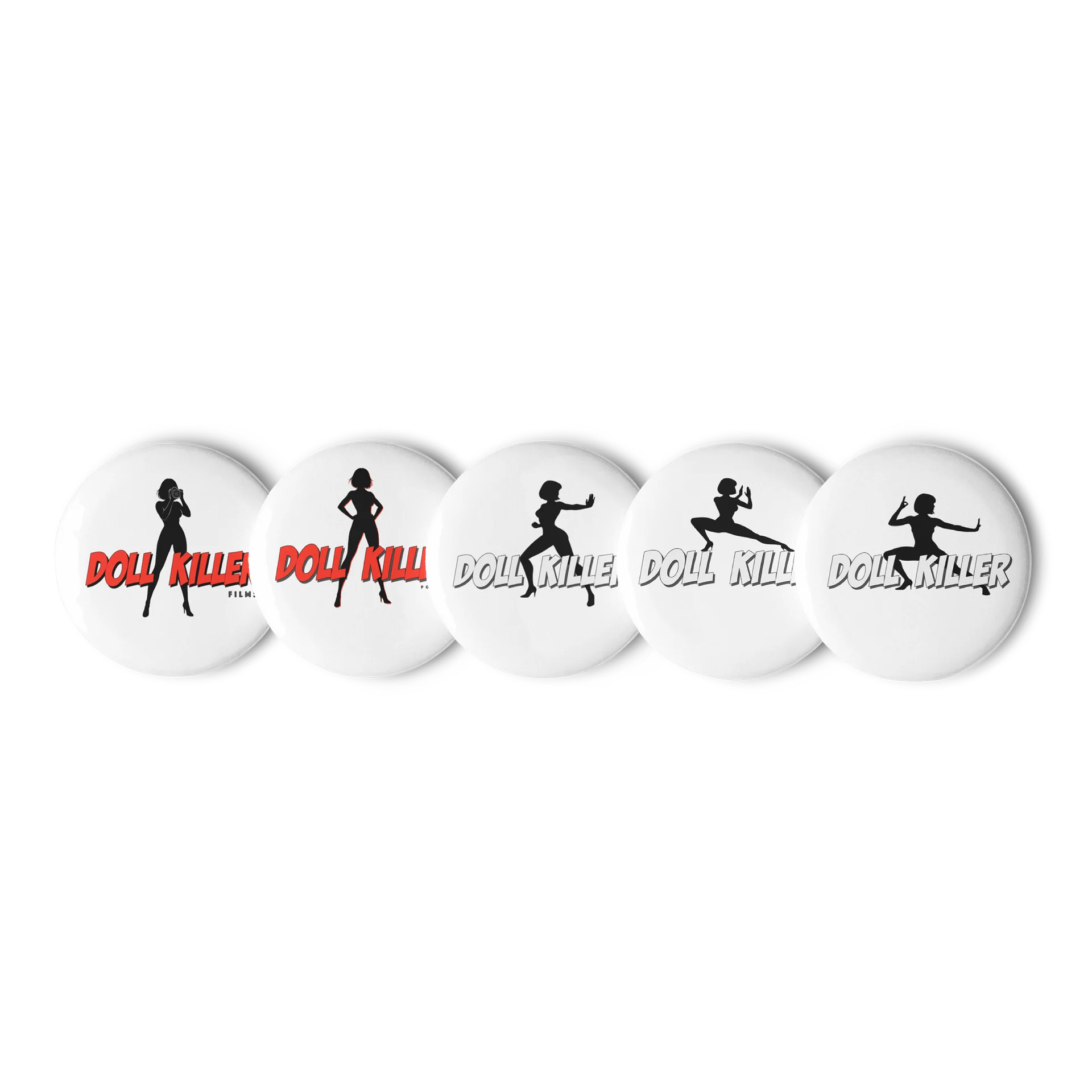 DOLL KILLER Collector Button Set — 5 Pack product image (1)