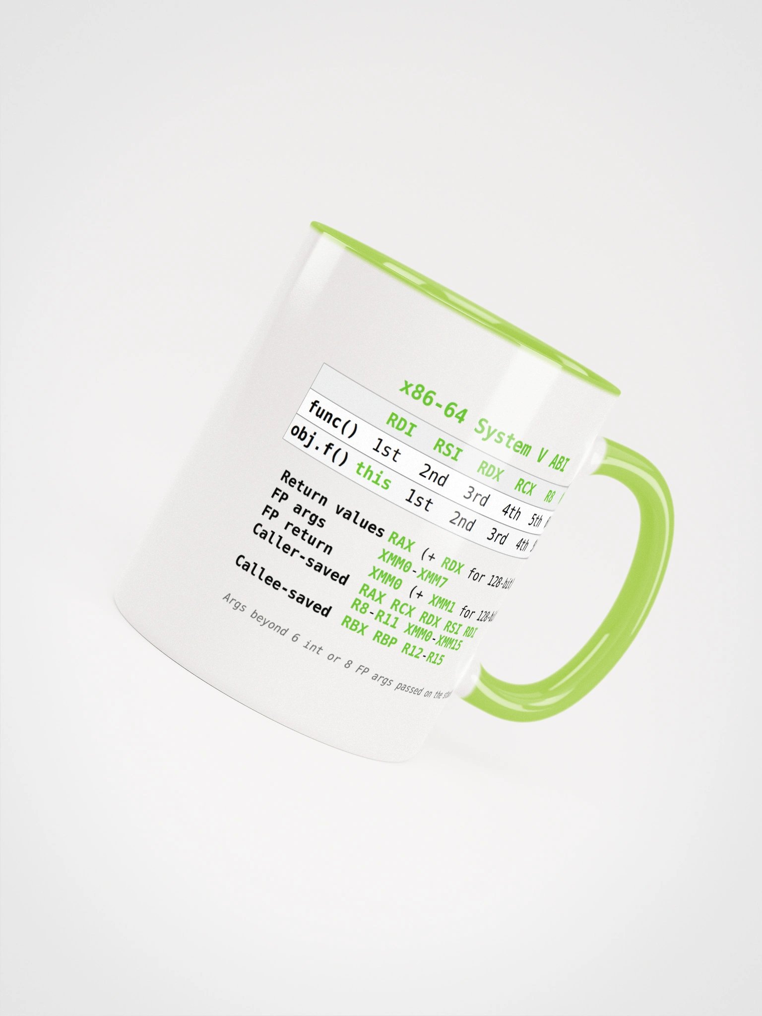 x86-64 ABI Mug product image (14)