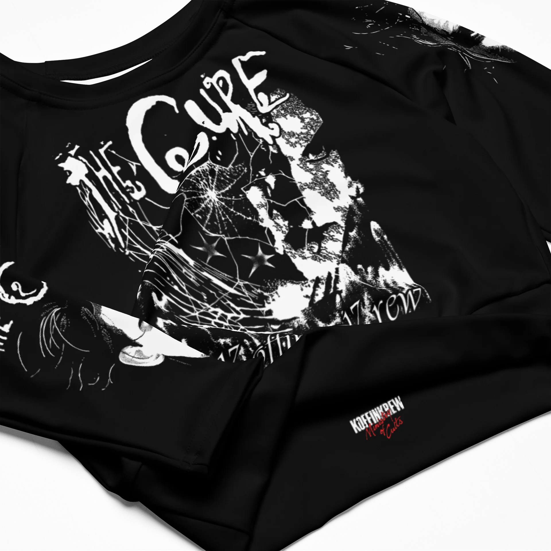 The Cure L/S Crop Top product image (3)