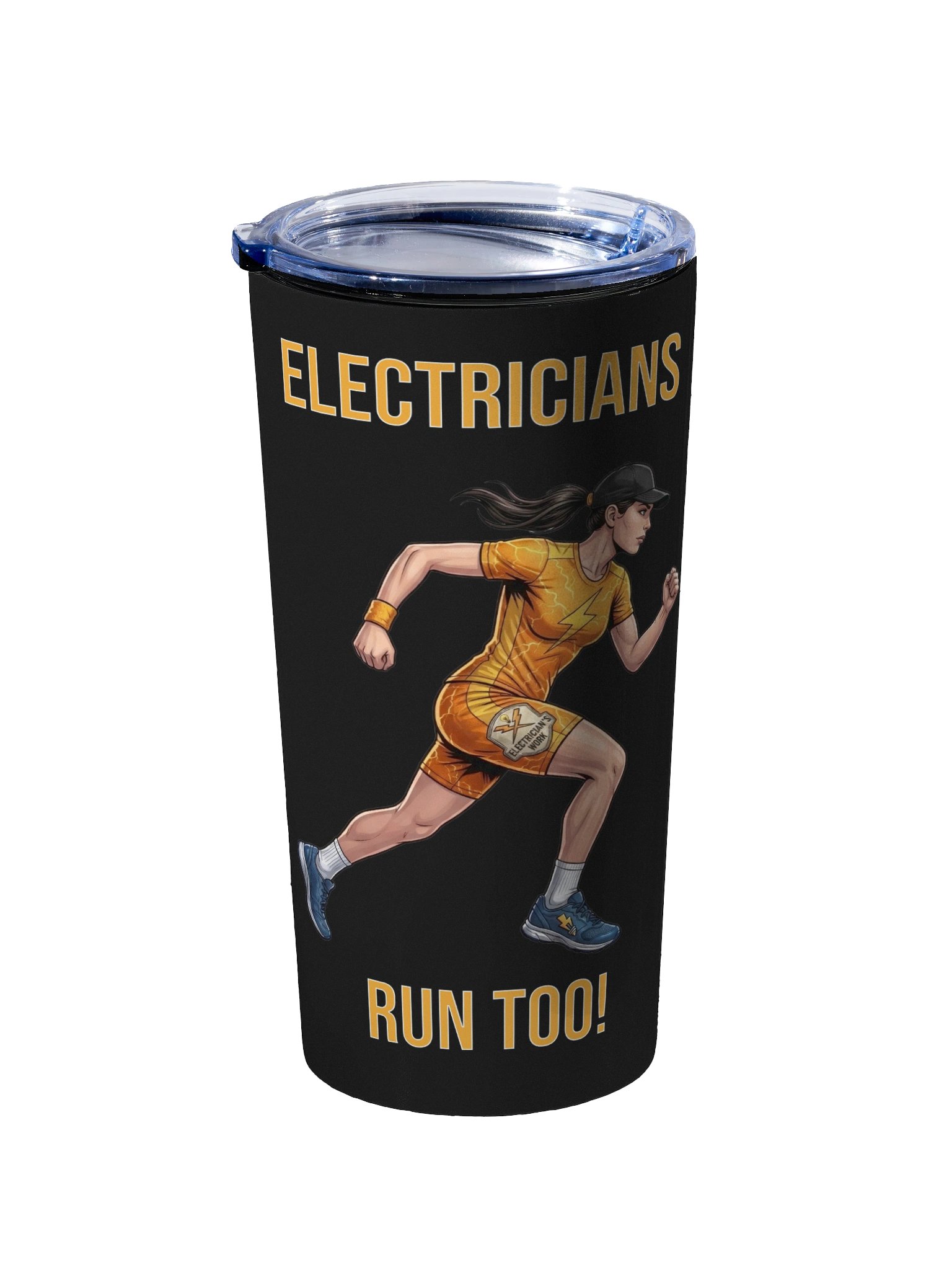 Electrician Athlete 20oz Tumbler | Ladies Running Edition product image (2)