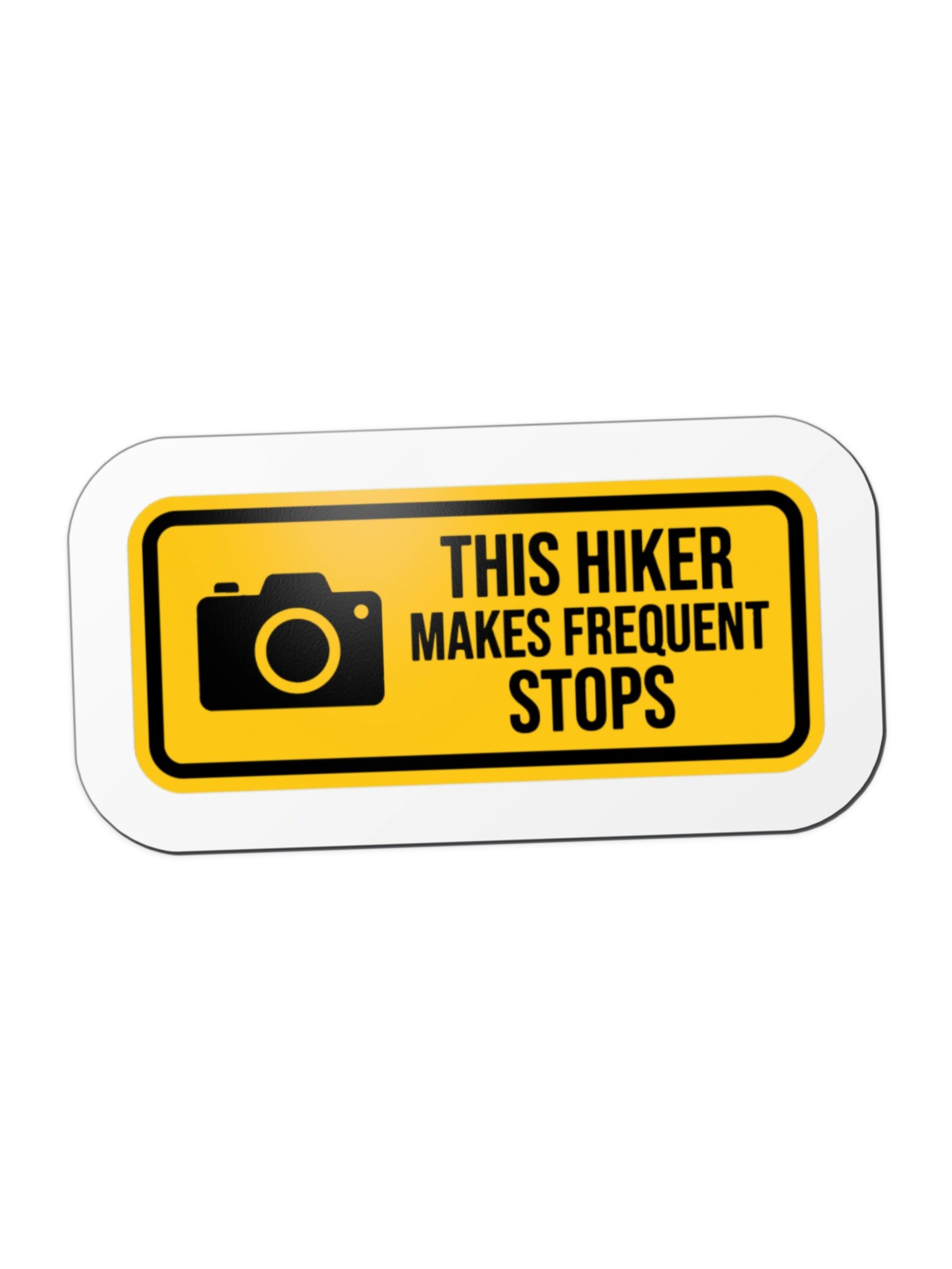 This Hiker Makes Frequent Stops Magnet product image (1)