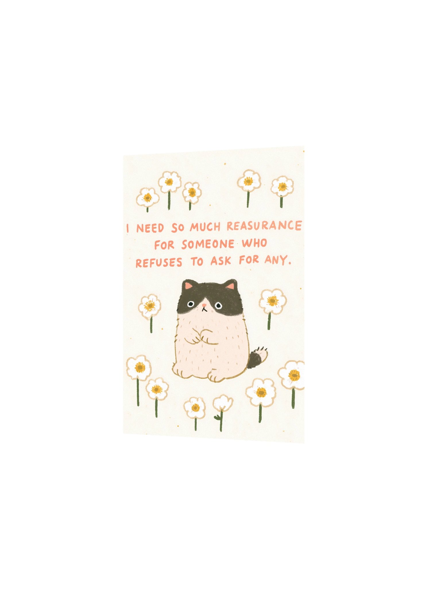 Reassurance Cat Quote Poster product image (11)