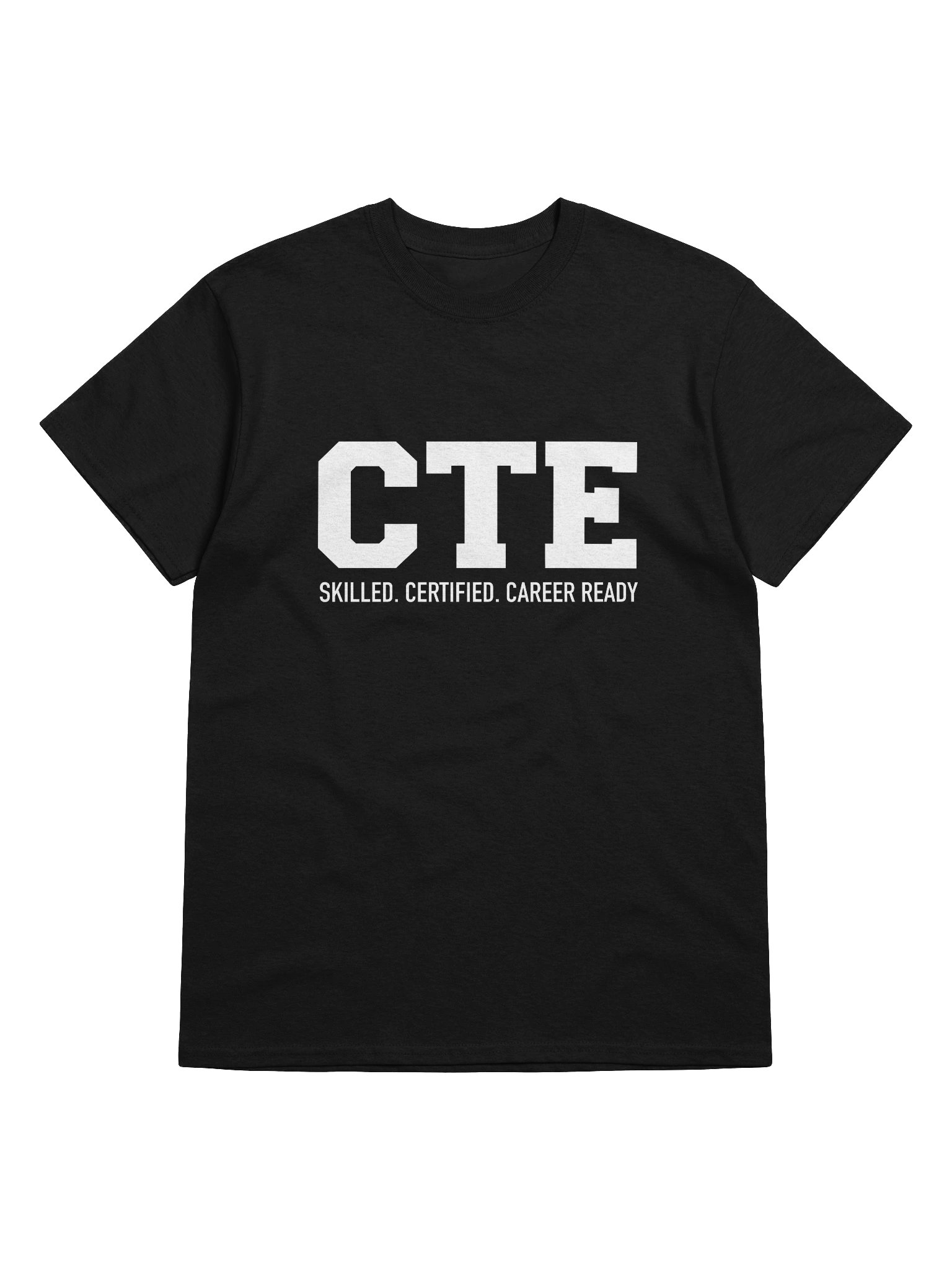 CTE Tee Skilled. Certified. Career-Ready. product image (7)