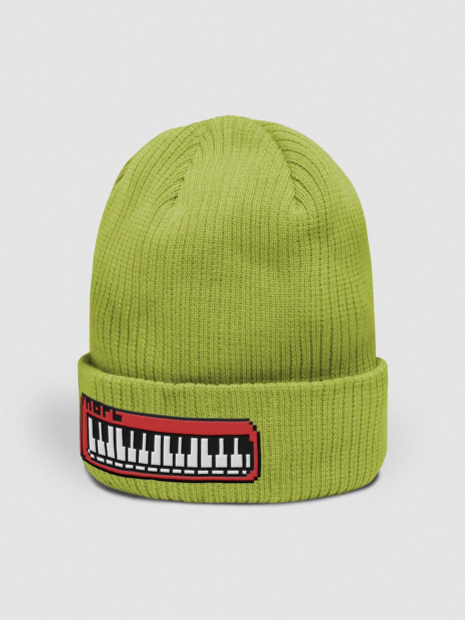 Classic Keyboard Beanie (Leaf Green) product image (2)