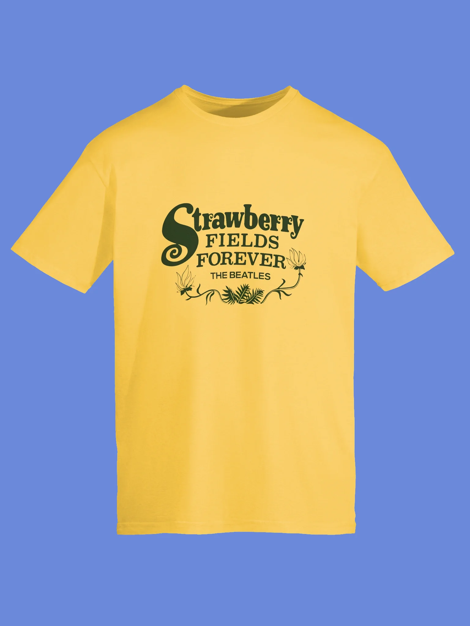 Jennifer Lawrence and Sabrina Carpenter Women's The Beatles Strawberry Fields Forever Shirt product image (115)