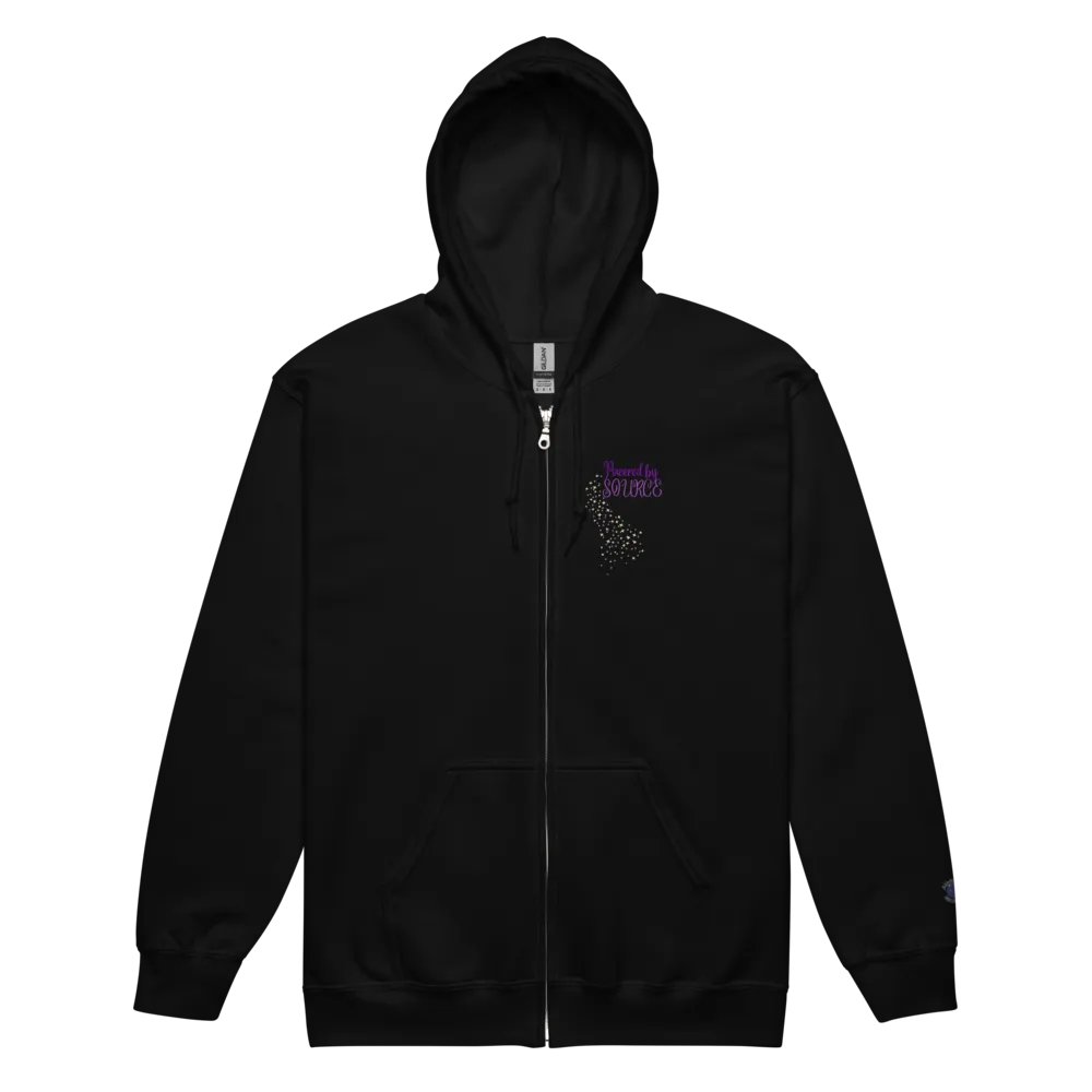 Powered by SOURCE Zip Hoodie product image (5)