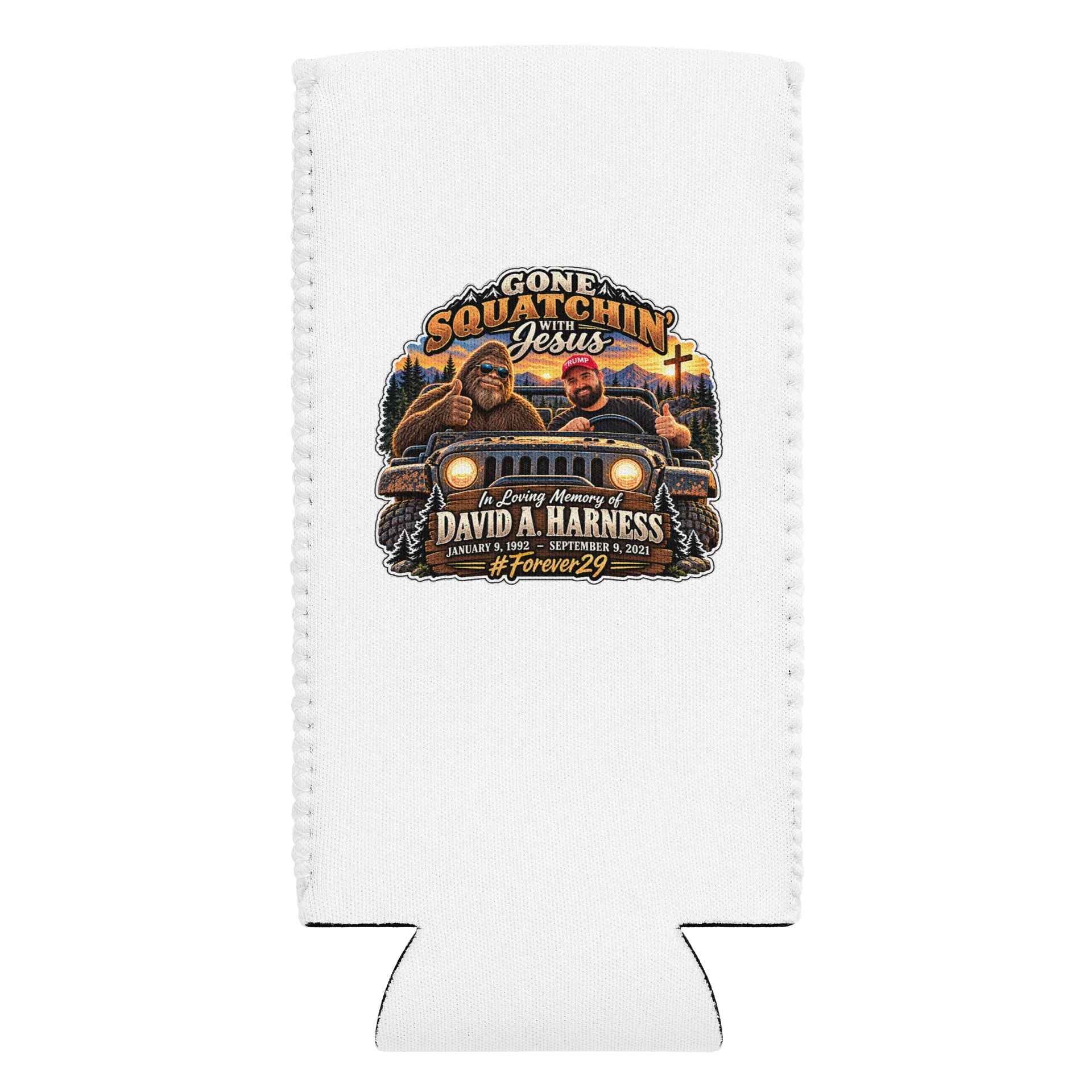 David Harness Memorial Koozie product image (1)