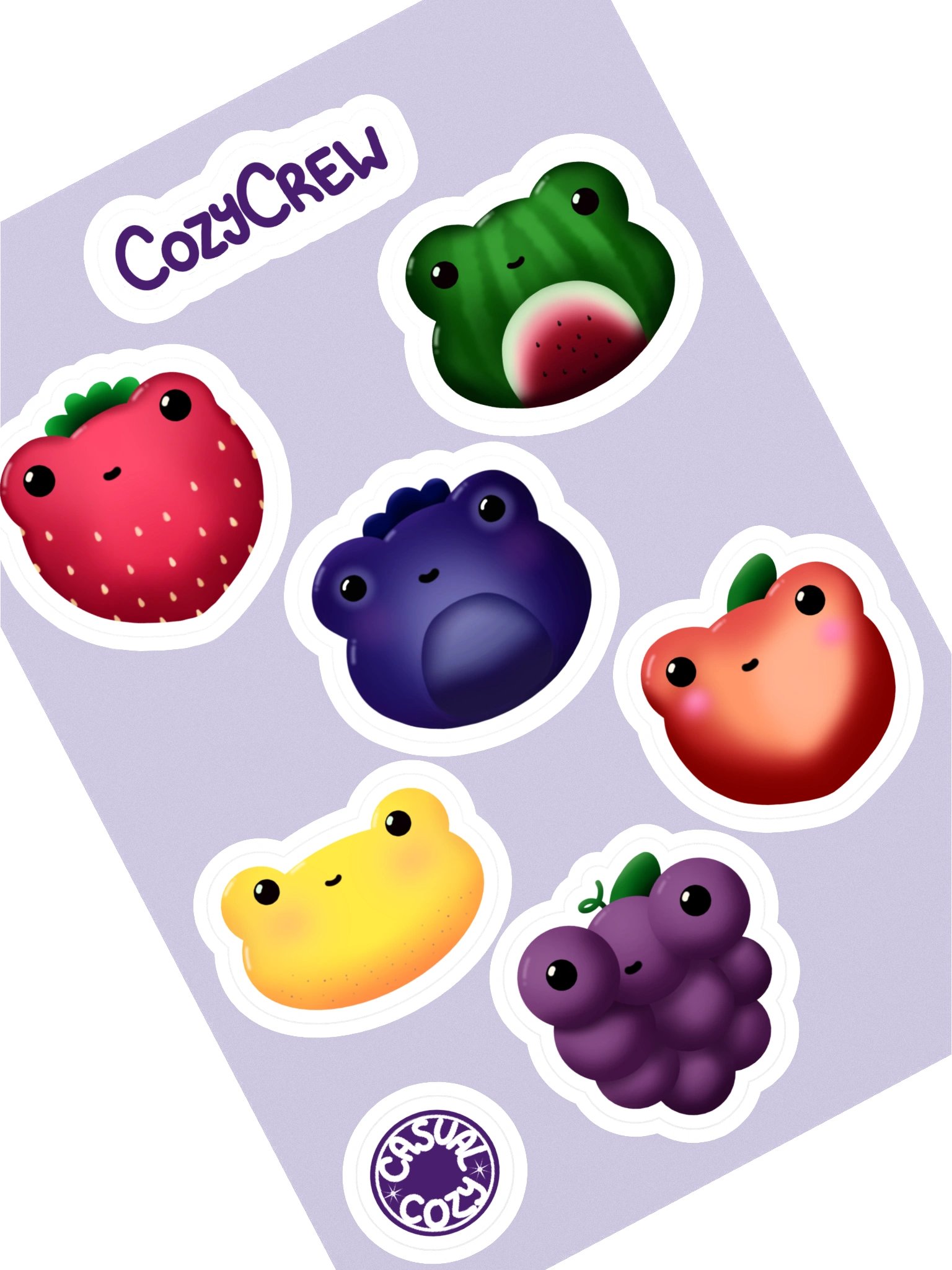 Fwuit Fwog Stickers product image (1)
