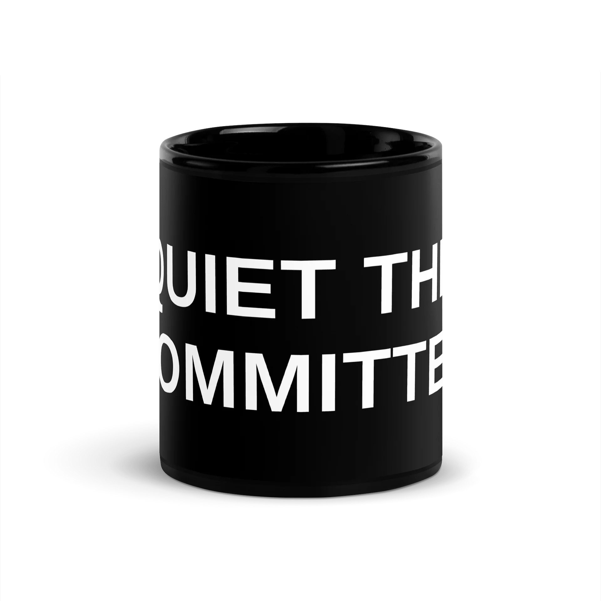 Quiet The Committee Mug - Black product image (3)