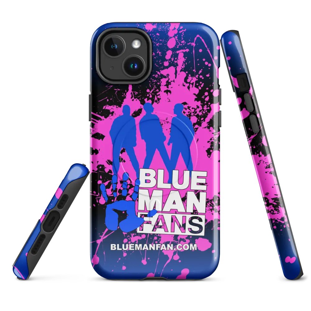 Blue Man Fans iPhone Case product image (2)