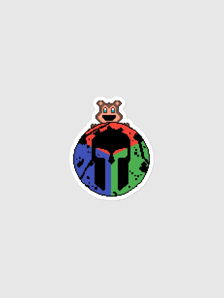 Spartan Monkey Sticker product image (1)