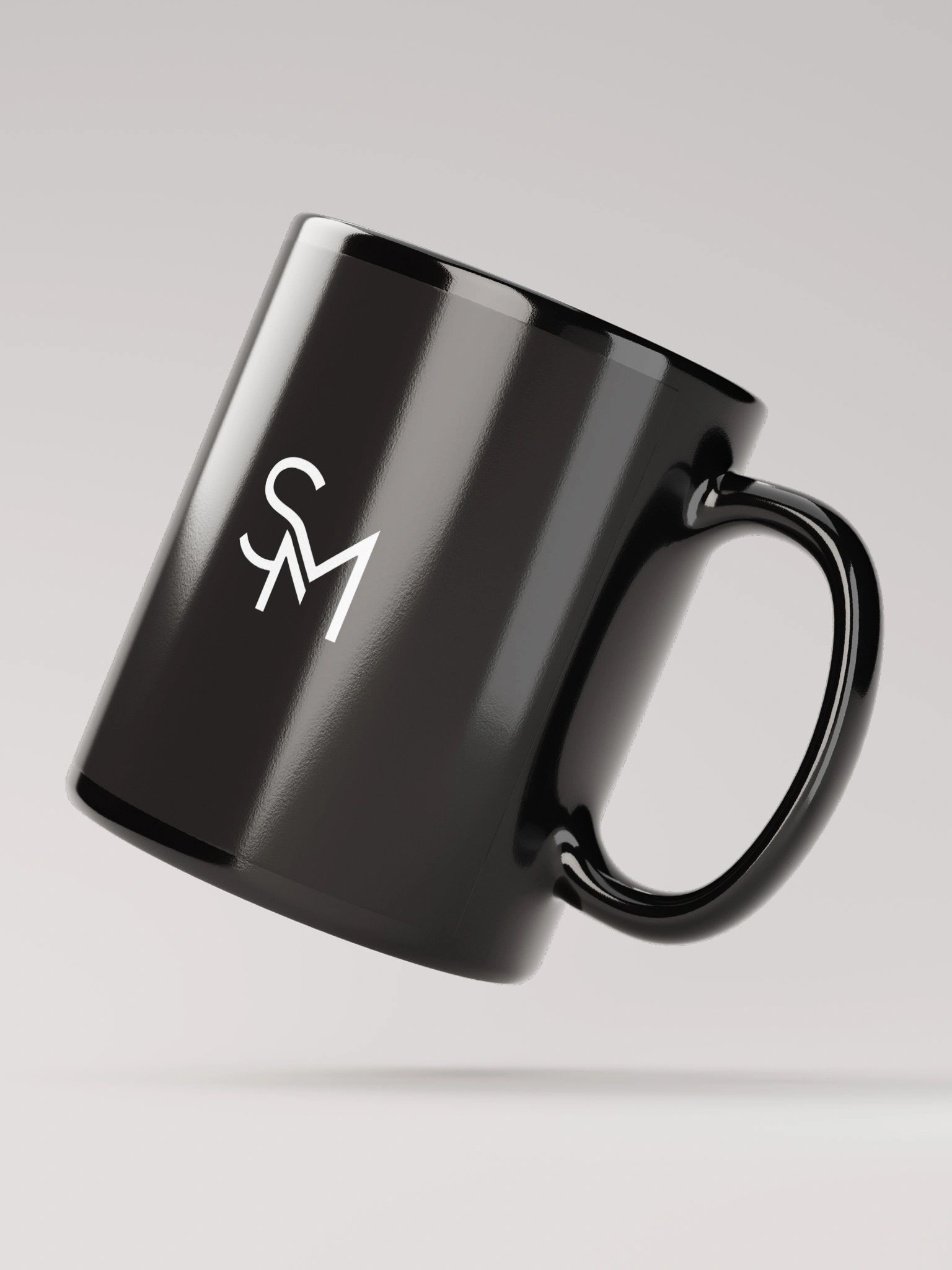 SM Monogram Black Mug product image (7)
