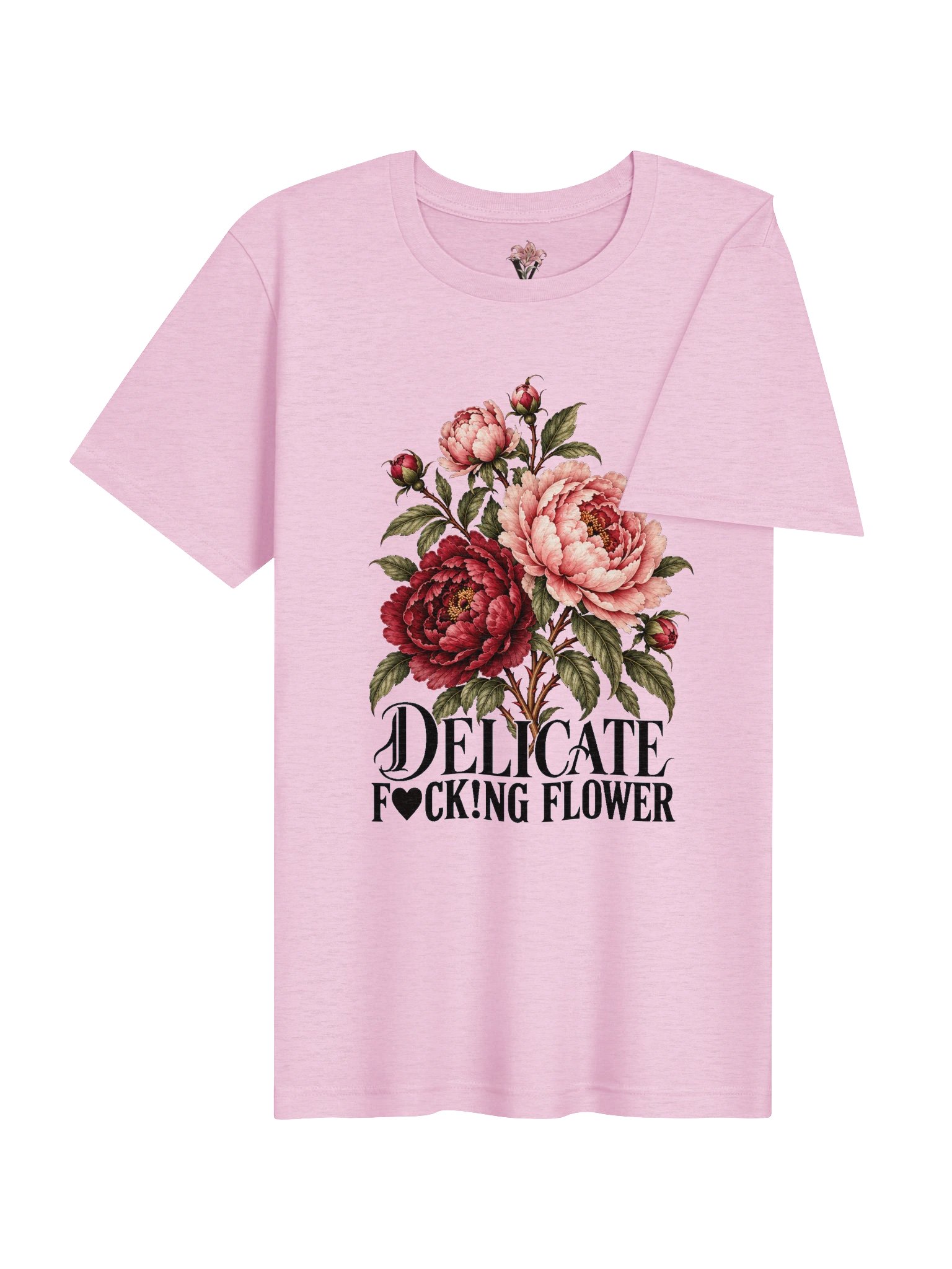 Delicate Fuck!ng Flower Supersoft Tee product image (4)