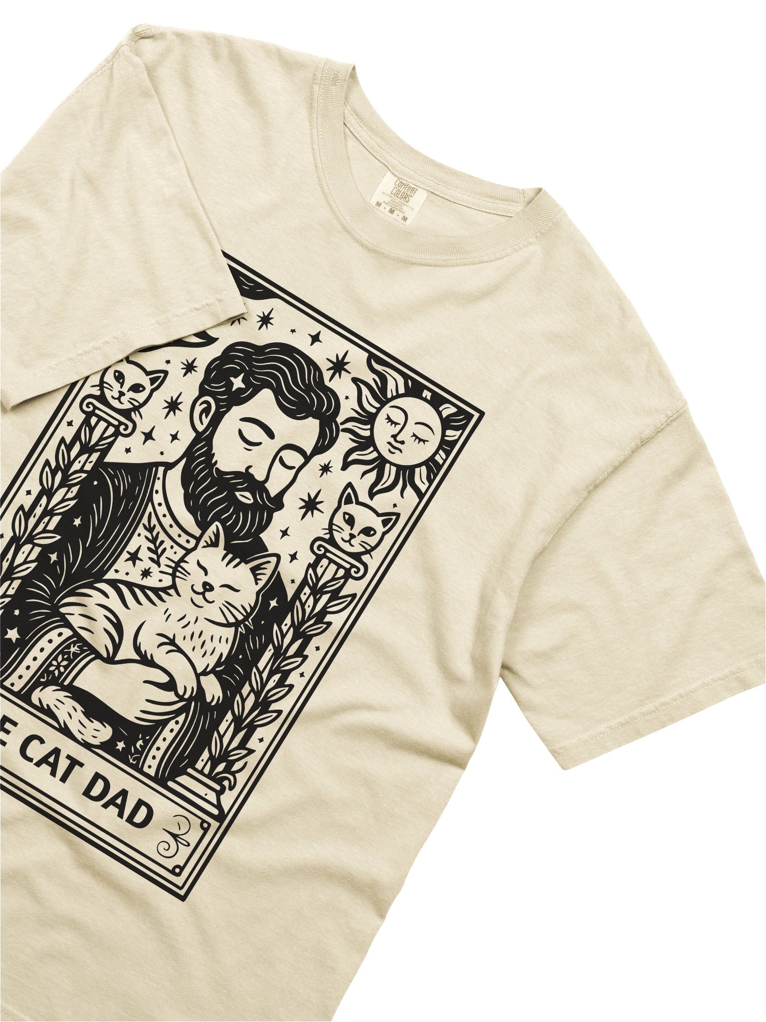 🪄 “The Cat Dad Tarot Tee” product image (3)