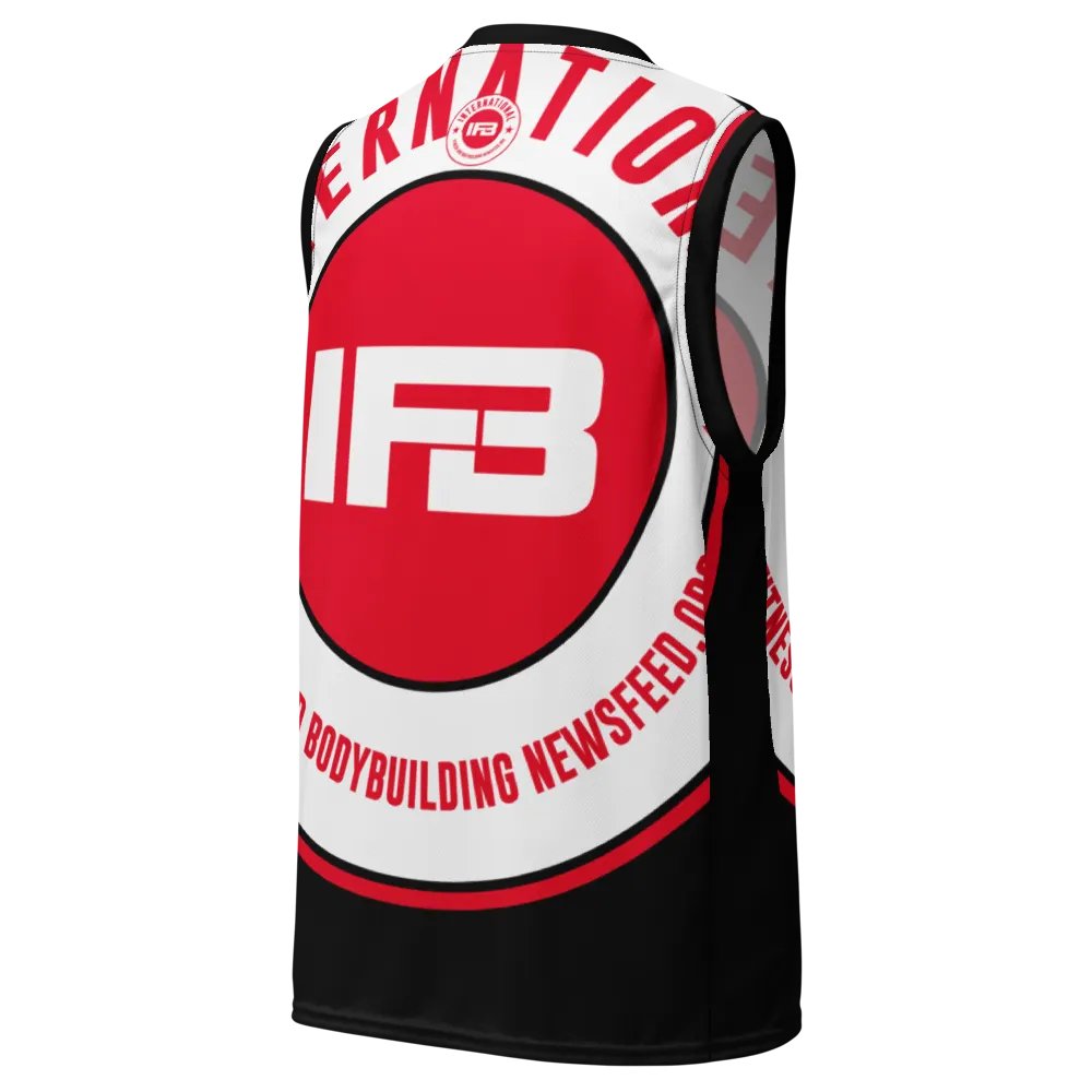 IFBNewsfeed.Org's All-Over Print Recycled Unisex Basketball Jersey product image (3)